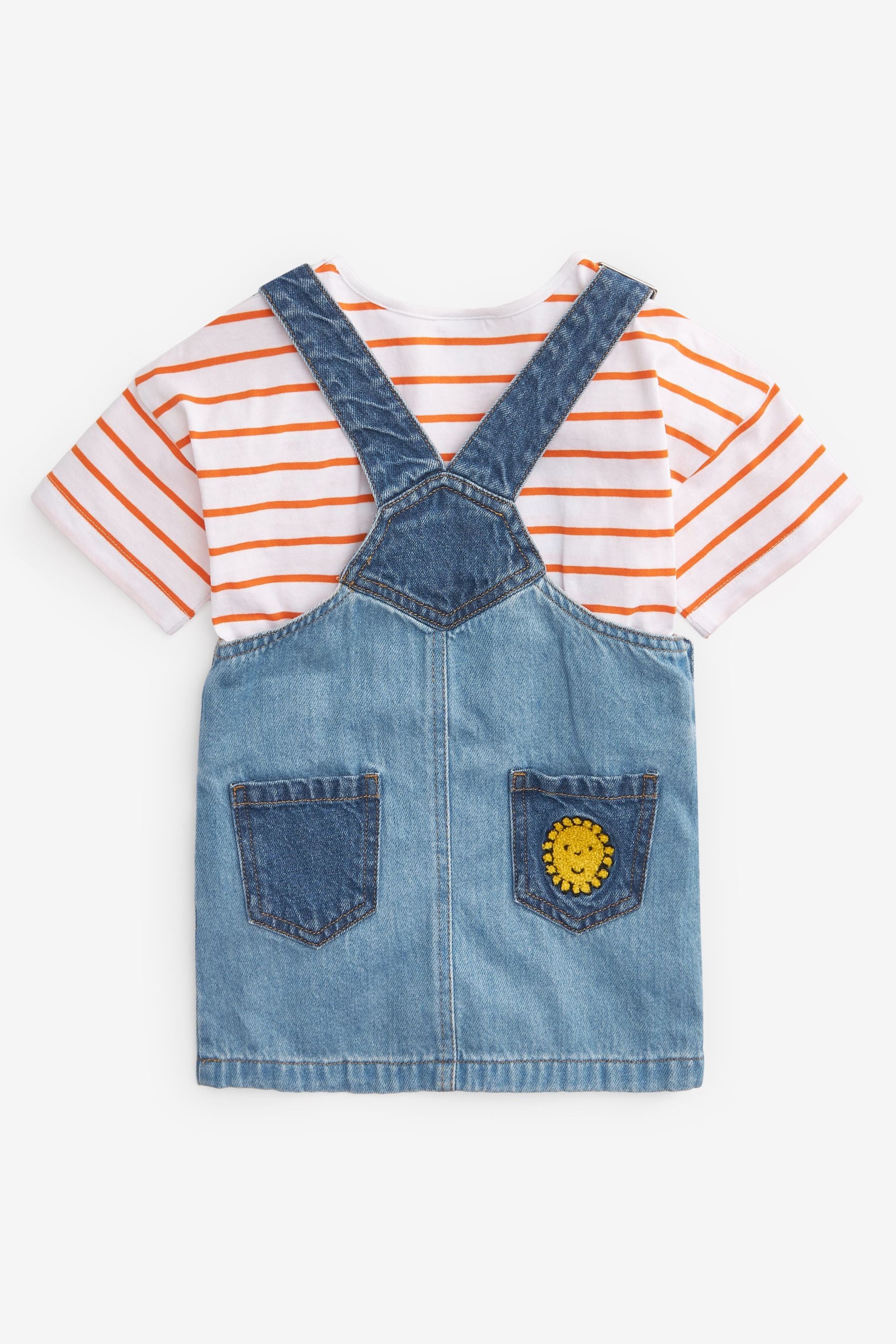 Blue Denim Miffy Pinafore And T-shirt Set (3mths-8yrs)