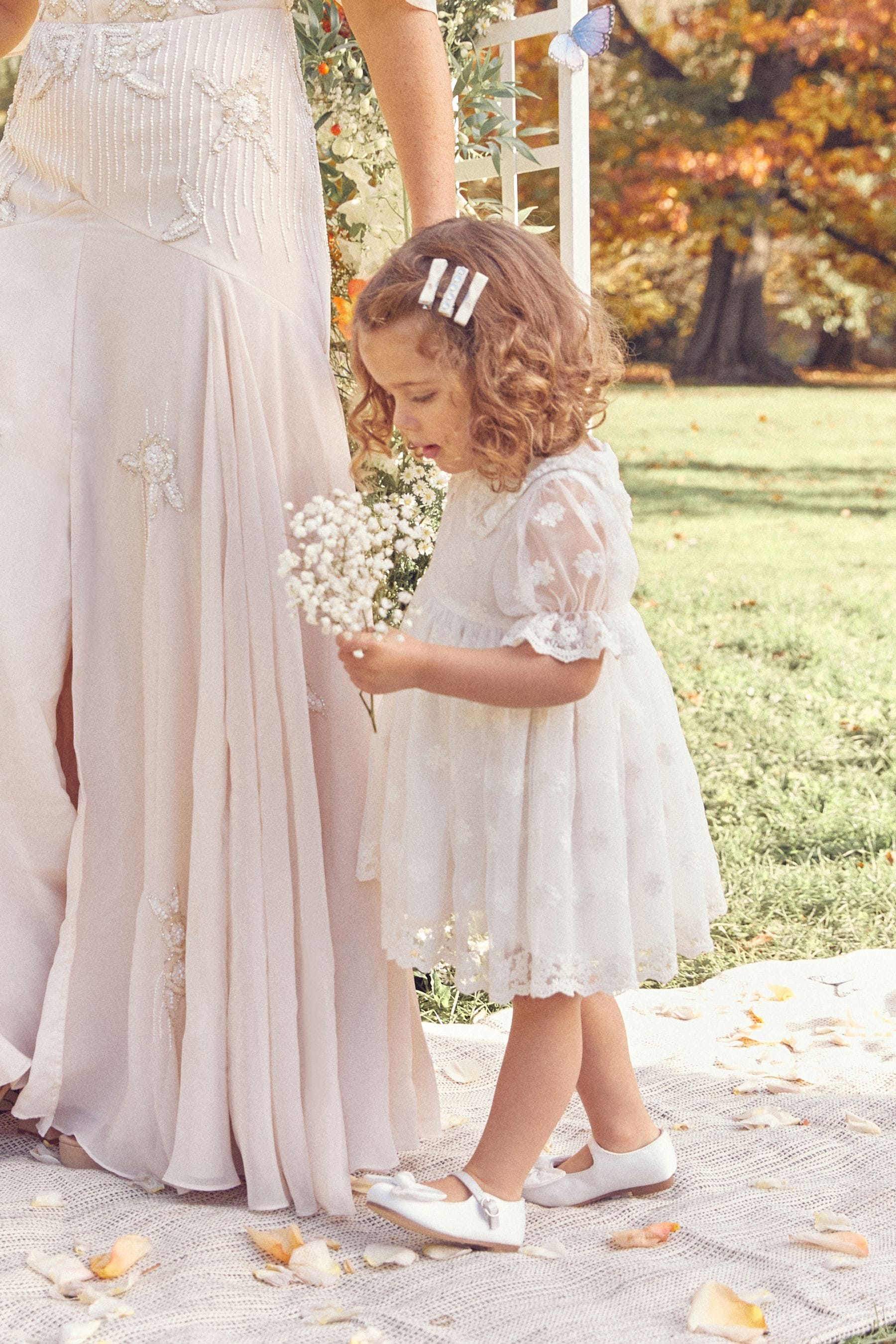 Ivory Lace Occasion Dress (3mths-8yrs)