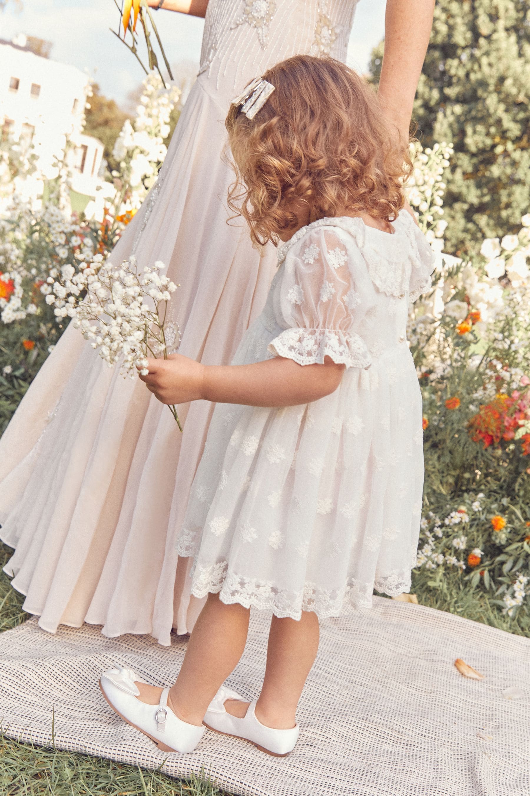 Ivory Lace Occasion Dress (3mths-8yrs)