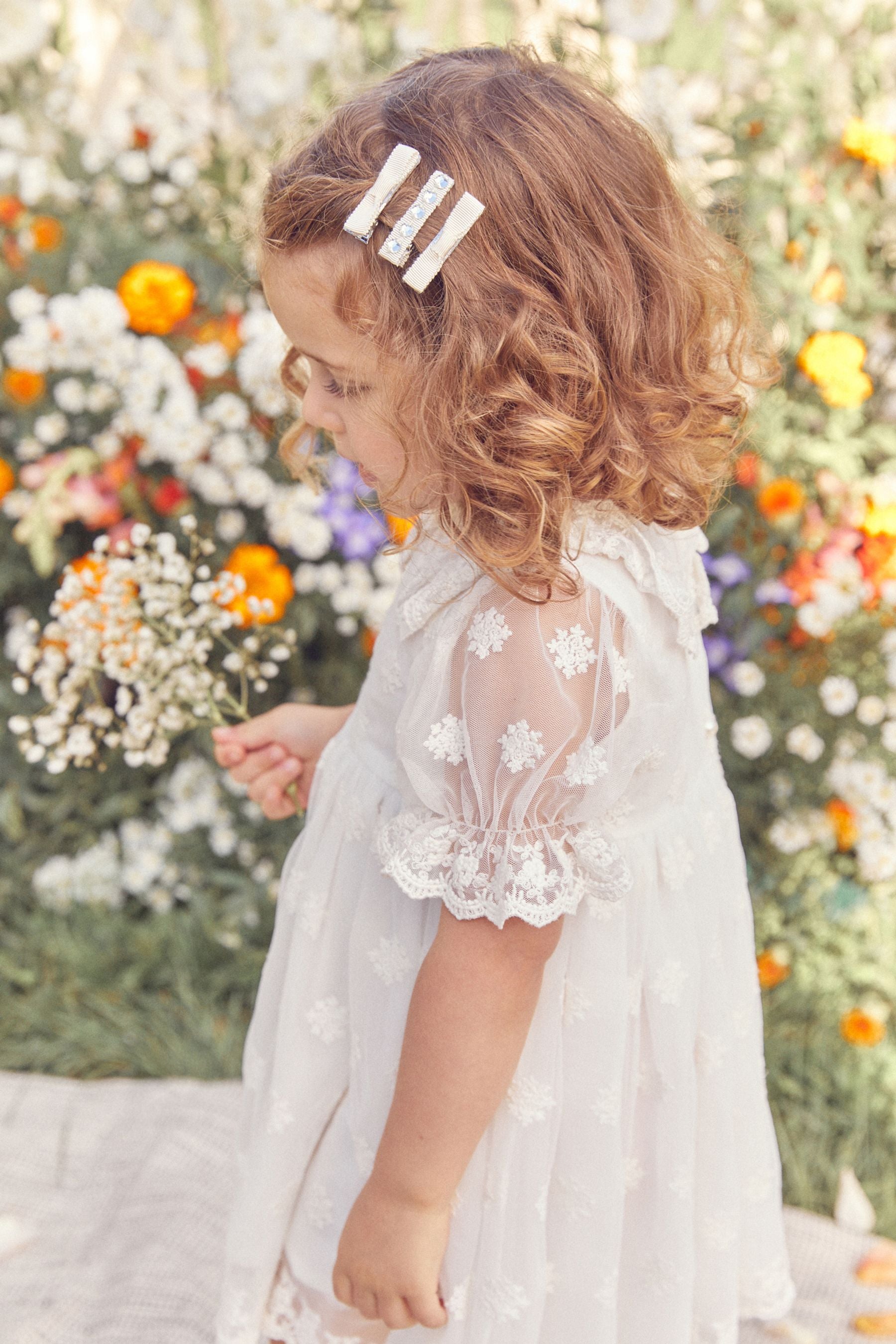 Ivory Lace Occasion Dress (3mths-8yrs)