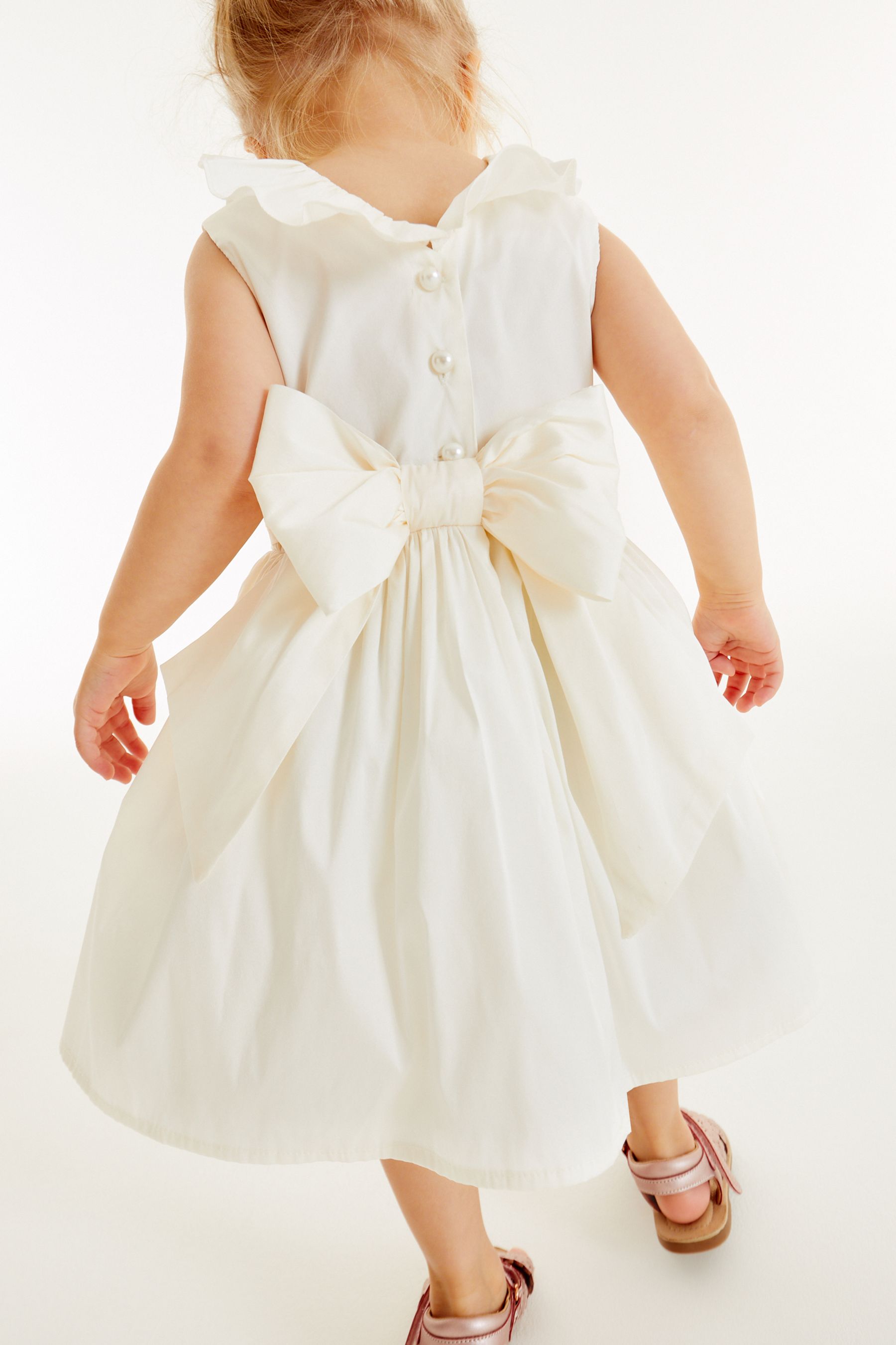 Ivory Taffeta Bridesmaid Dress (3mths-8yrs)