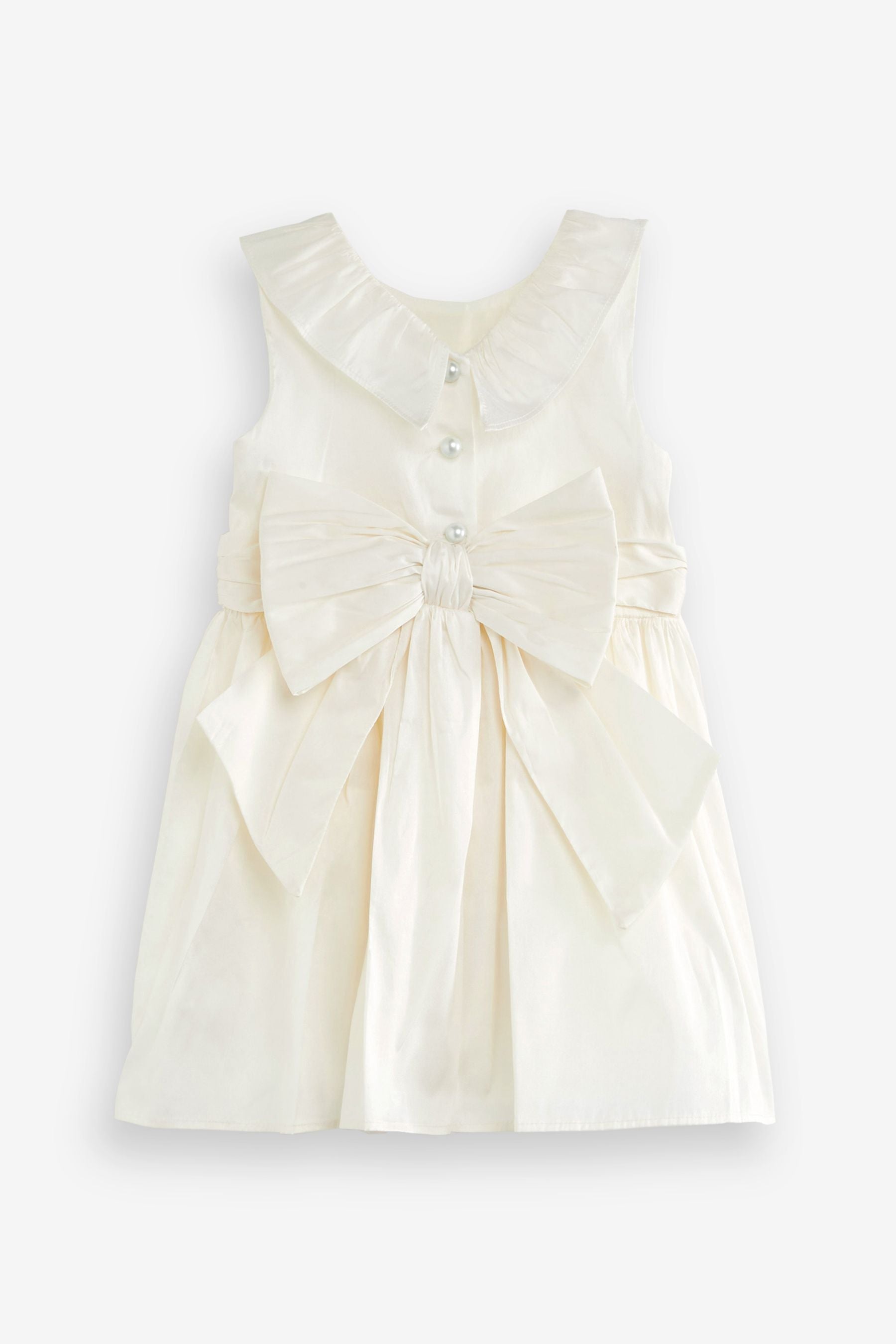 Ivory Taffeta Bridesmaid Dress (3mths-8yrs)