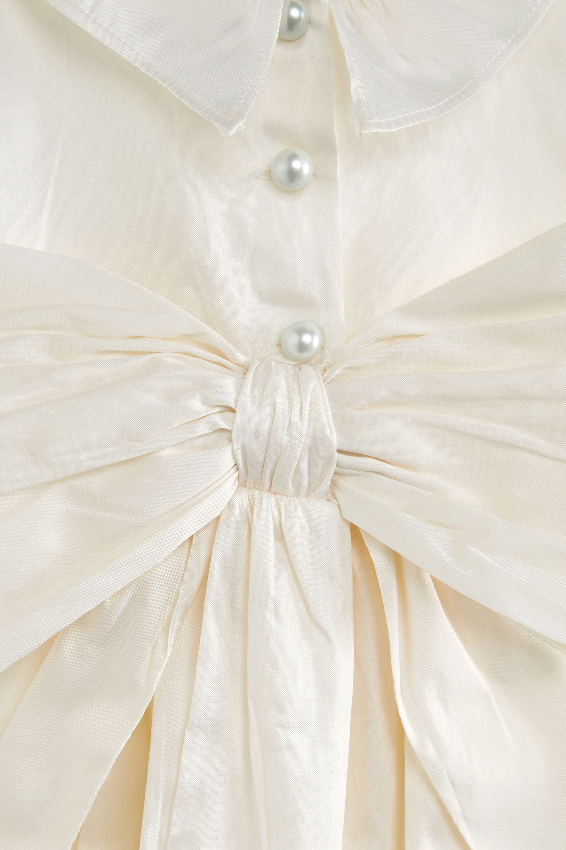 Ivory Taffeta Bridesmaid Dress (3mths-8yrs)