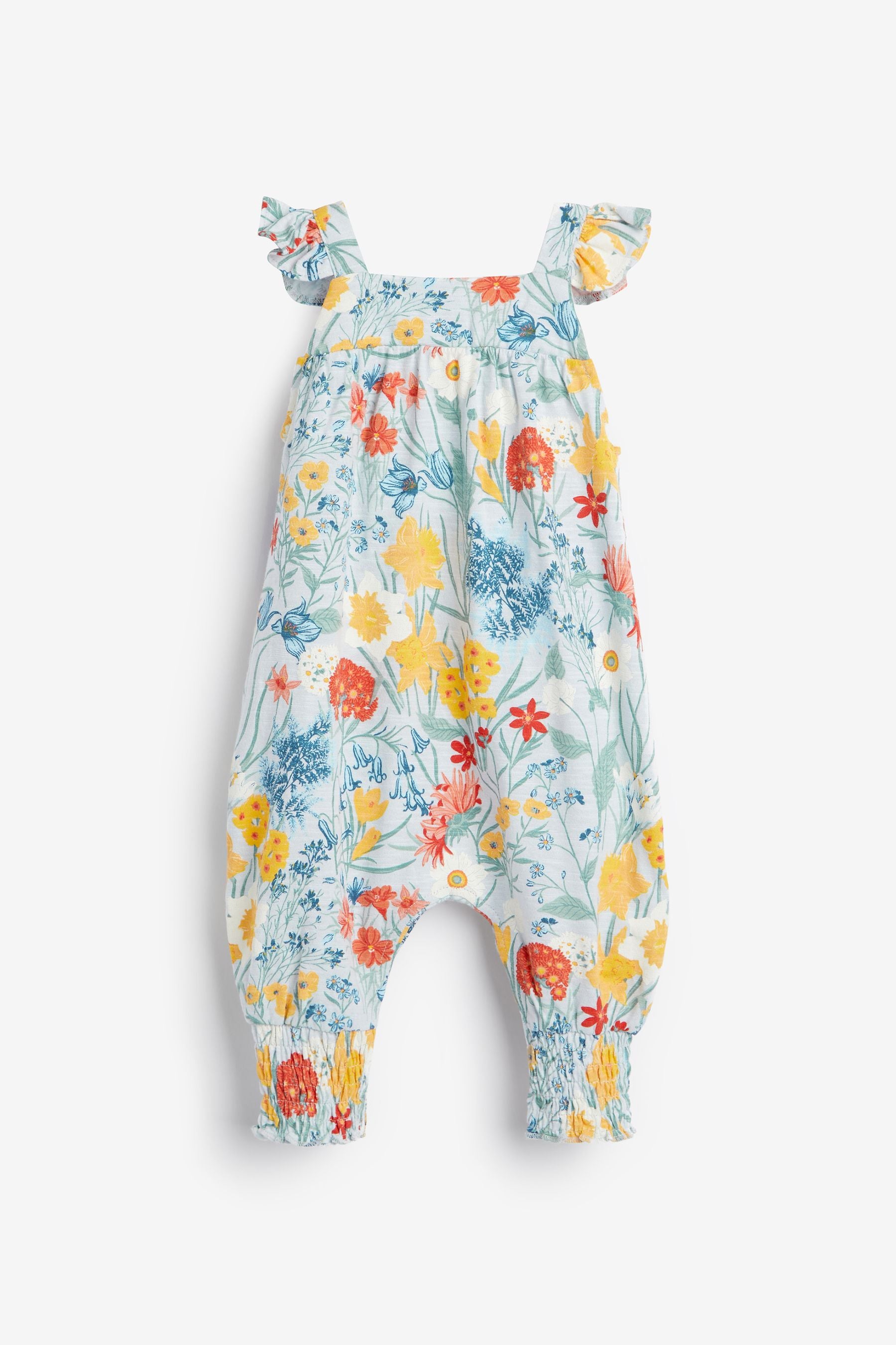 Blue Baby Romper (0mths-3yrs)