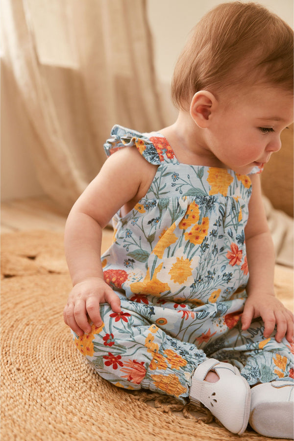 Blue Baby Romper (0mths-3yrs)