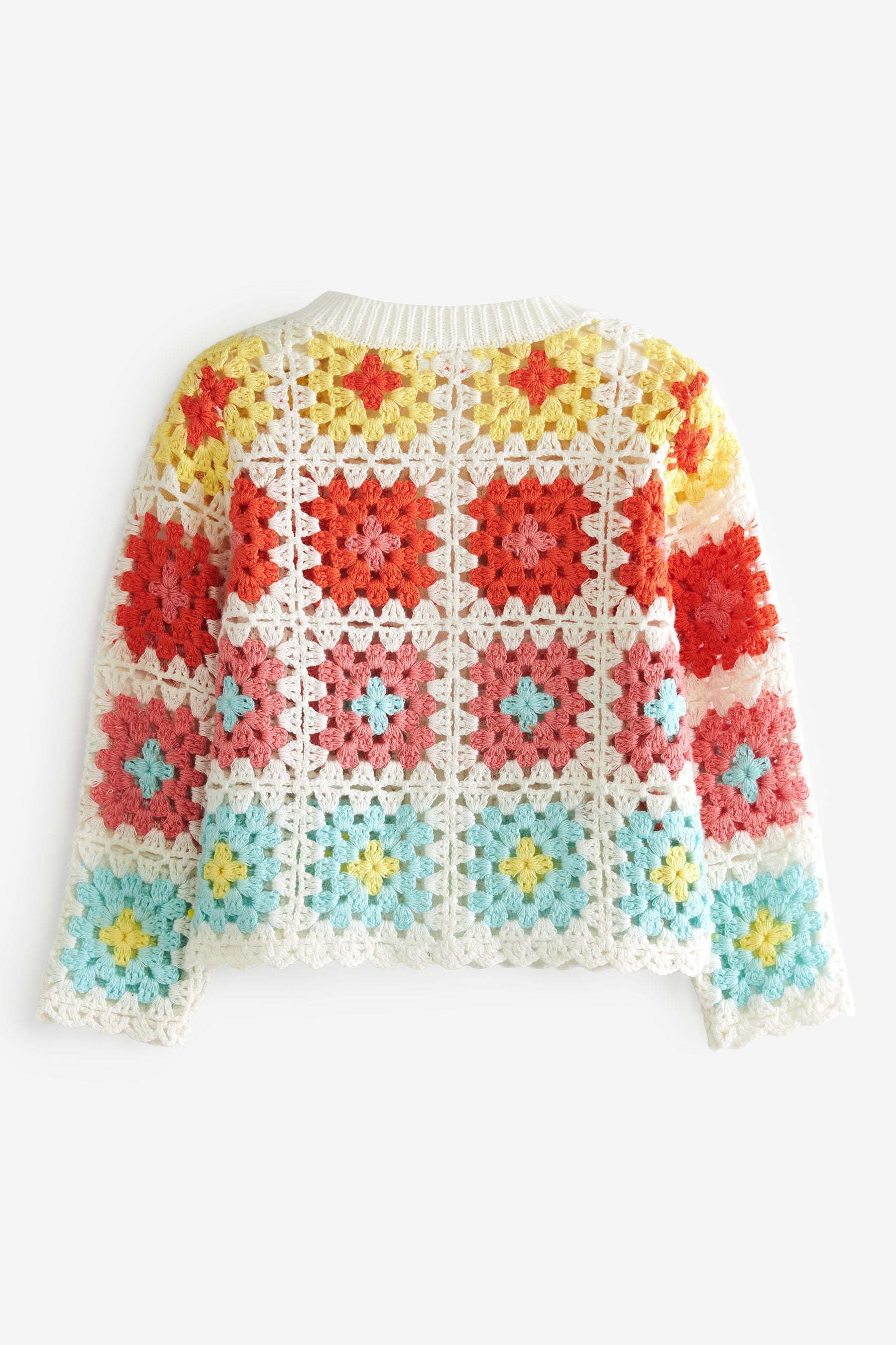 Ecru Crochet Cardigan (3mths-7yrs)