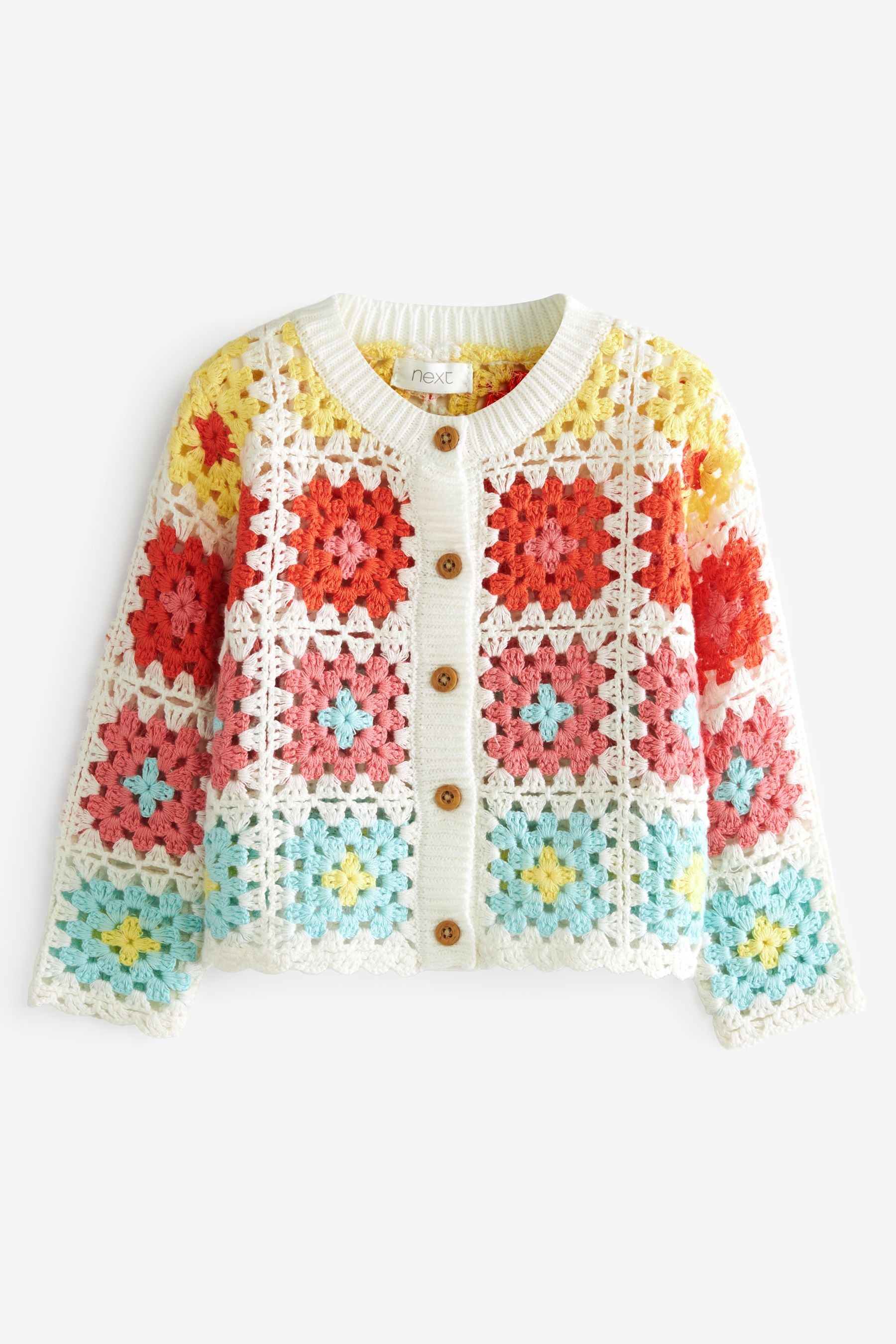 Ecru Crochet Cardigan (3mths-7yrs)