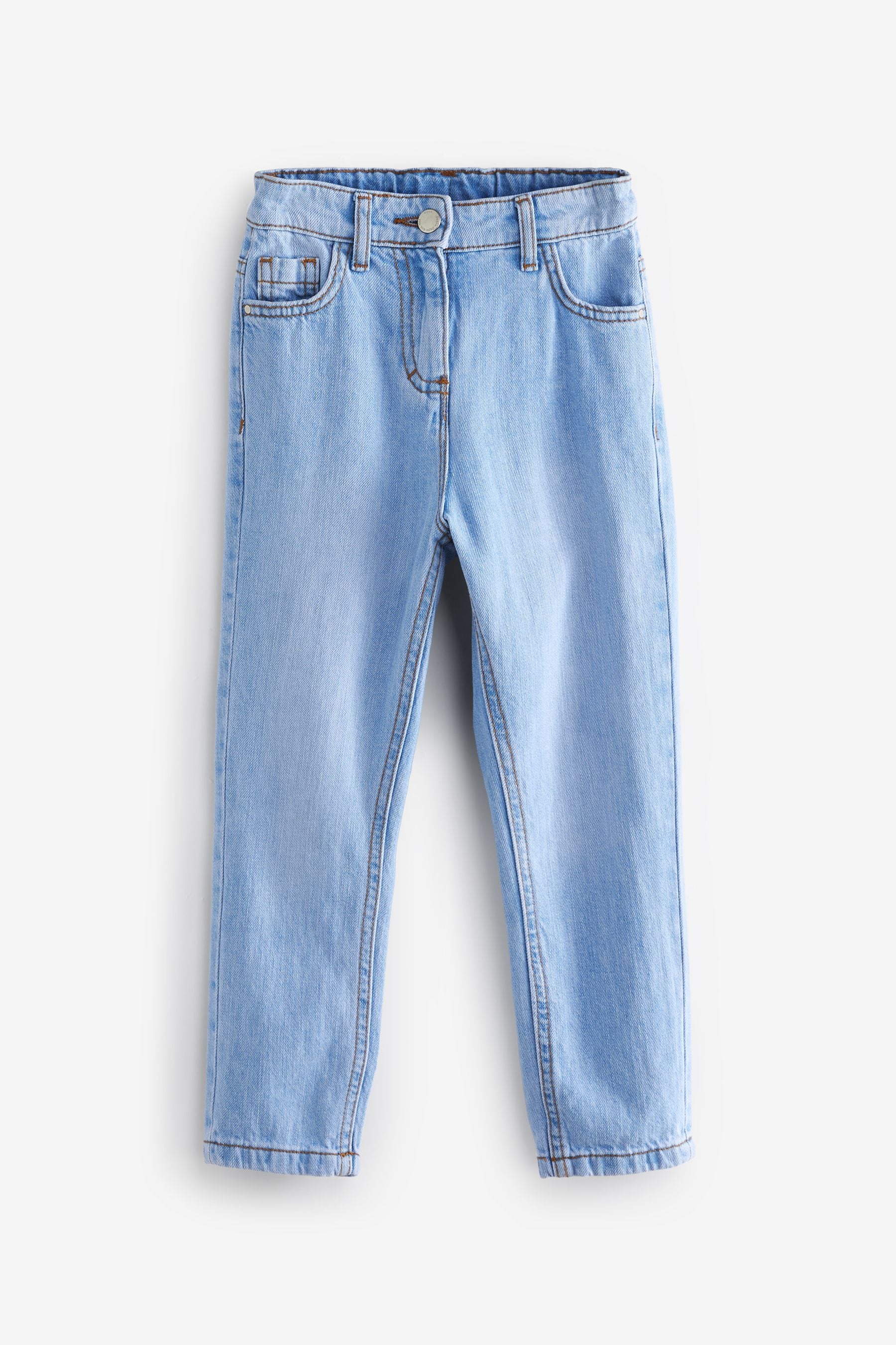 Light Bright Blue Mom Jeans (3-16yrs)