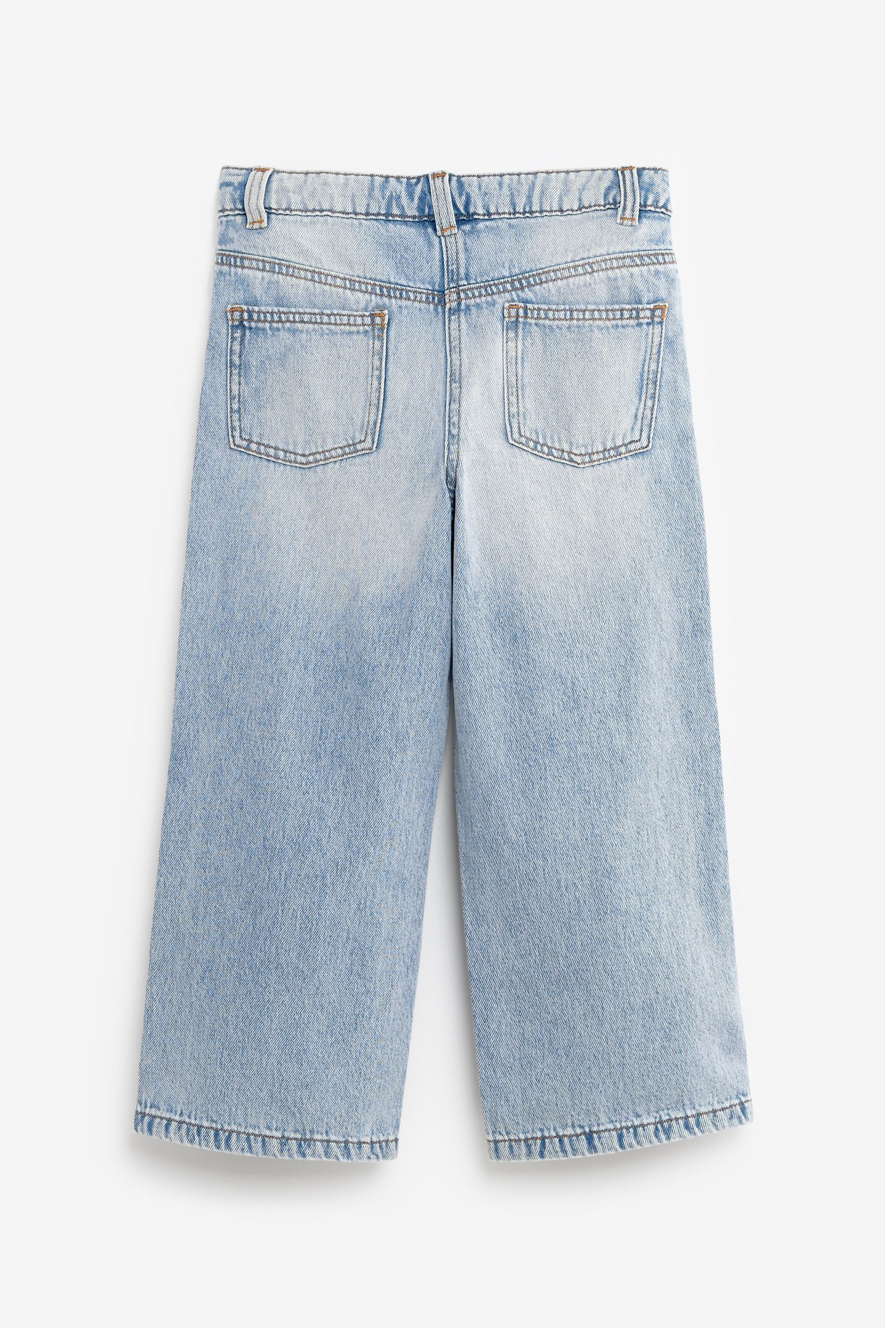 Light Blue Wide Straight Jeans (3-16yrs)