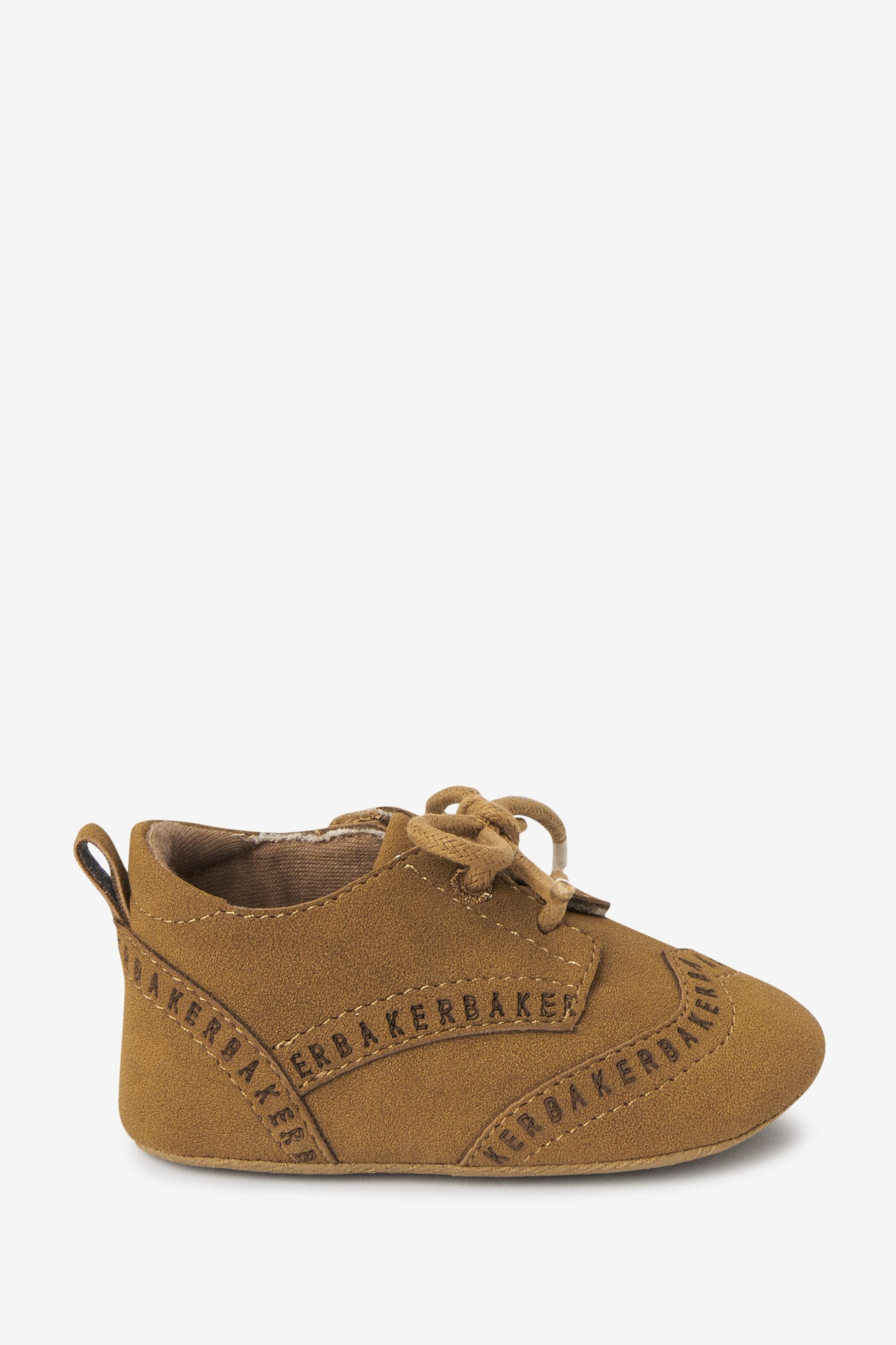 Tan Brown Baker by Ted Baker Tan Brogue Shoe Padders