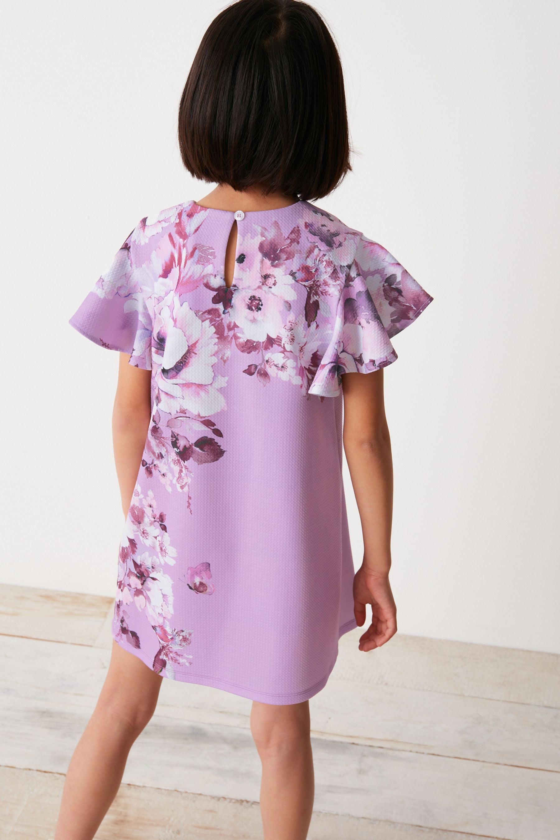 Purple Occasion Dress (3-16yrs)