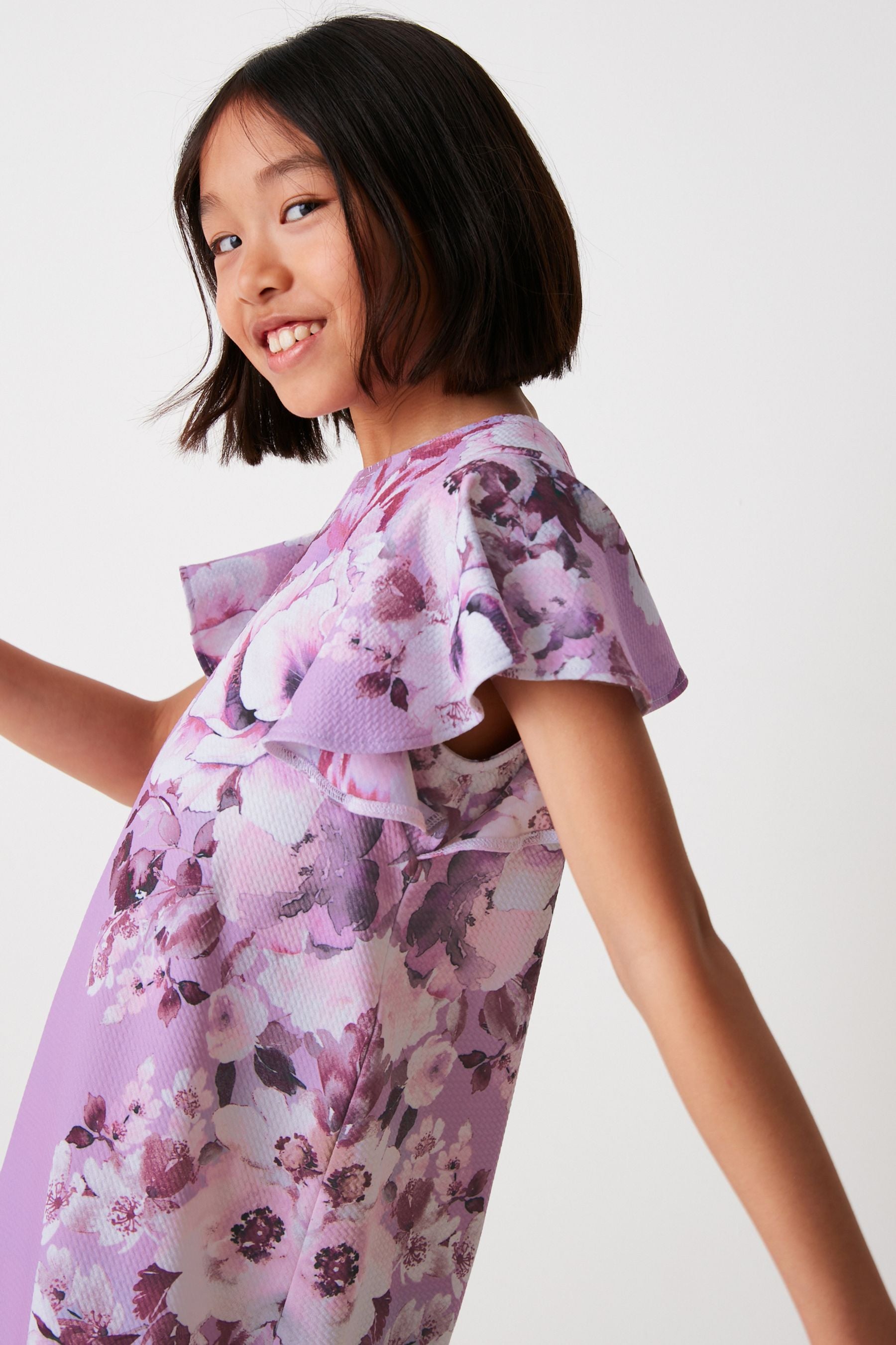 Purple Occasion Dress (3-16yrs)