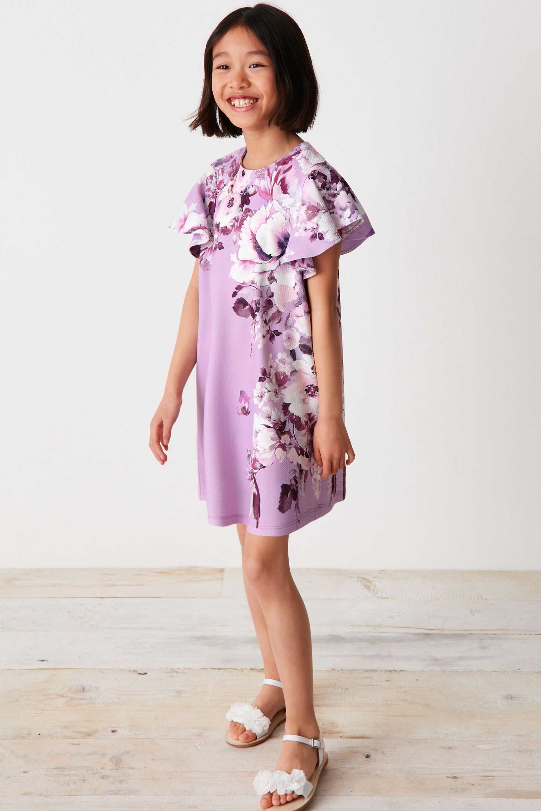 Purple Occasion Dress (3-16yrs)