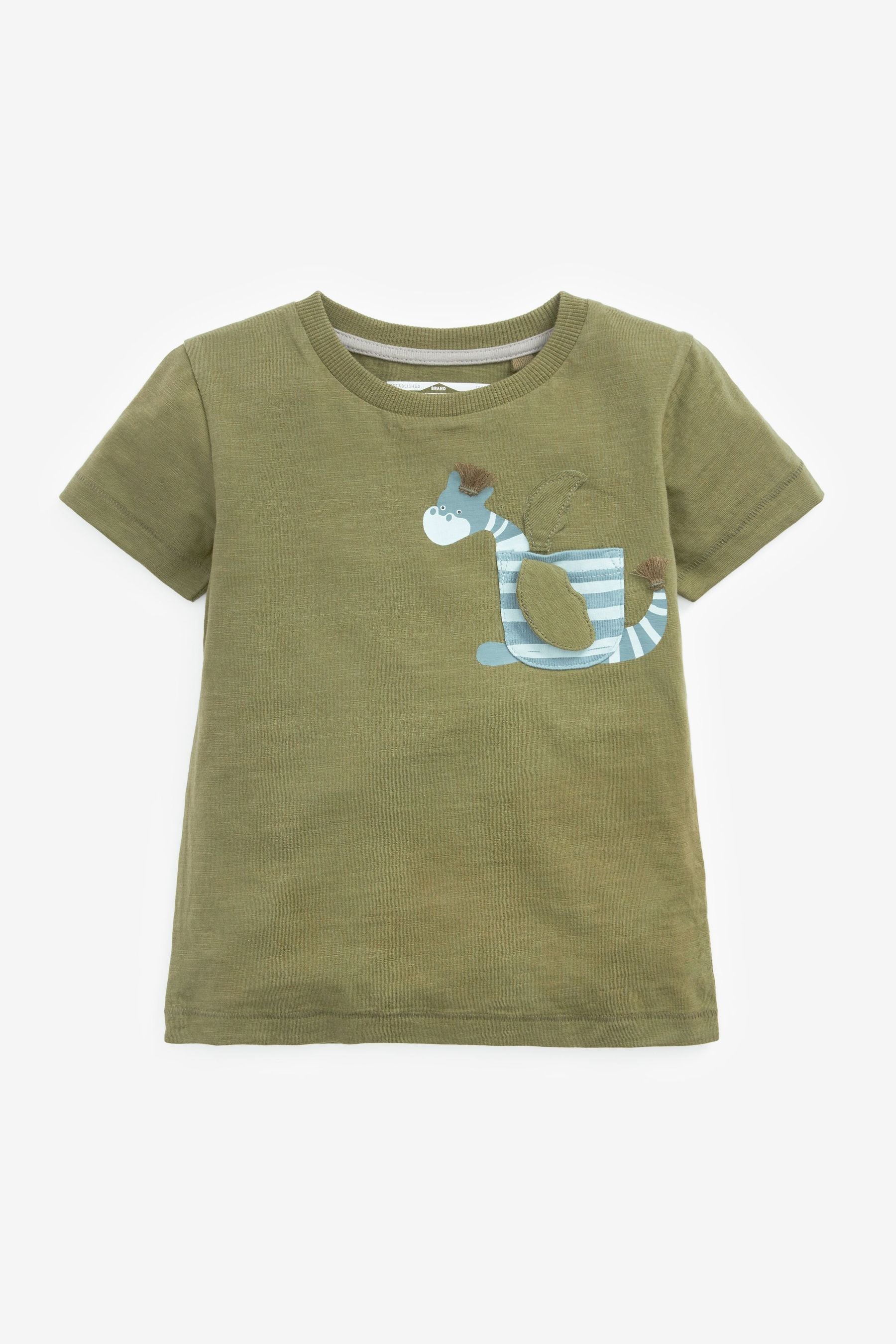 Blue Dragon 3 Pack T-Shirts (3mths-7yrs)