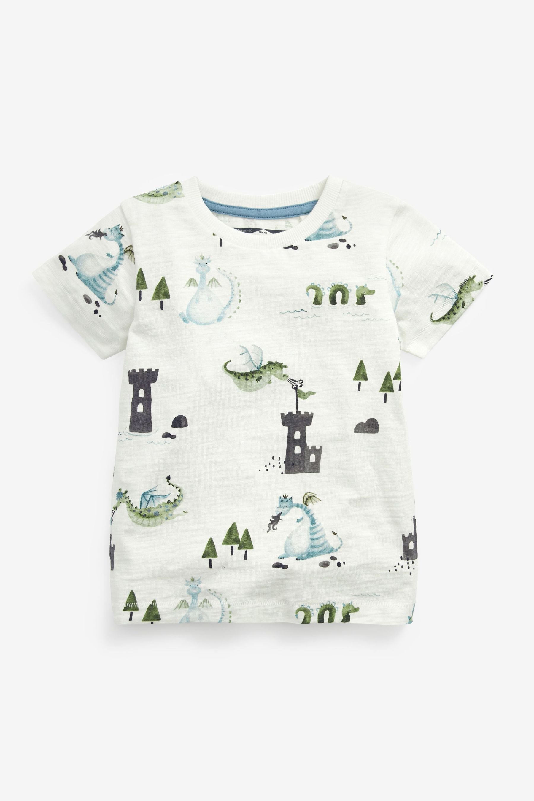 Blue Dragon 3 Pack T-Shirts (3mths-7yrs)