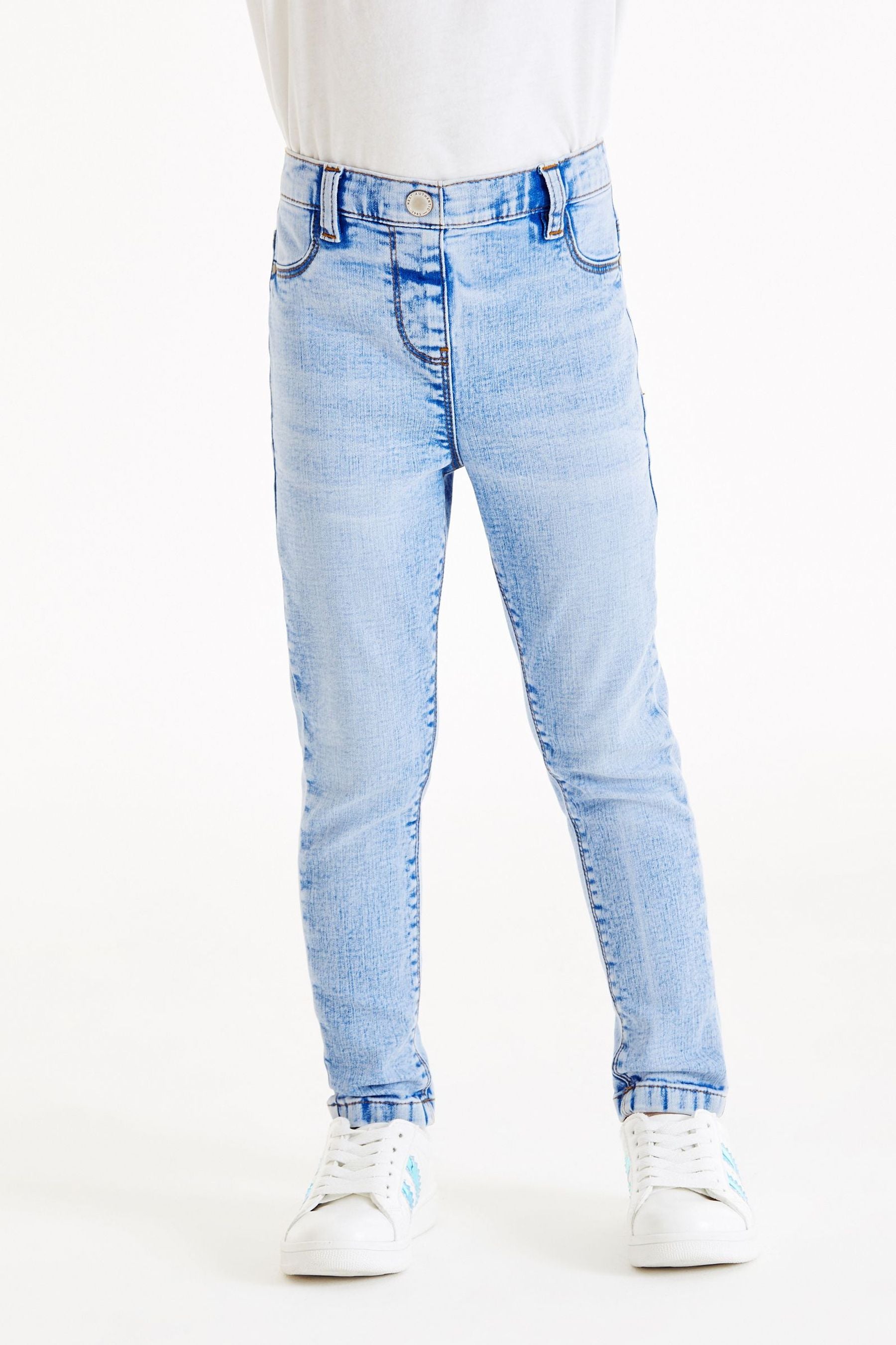 Bright Blue Denim Jeggings (3-16yrs)