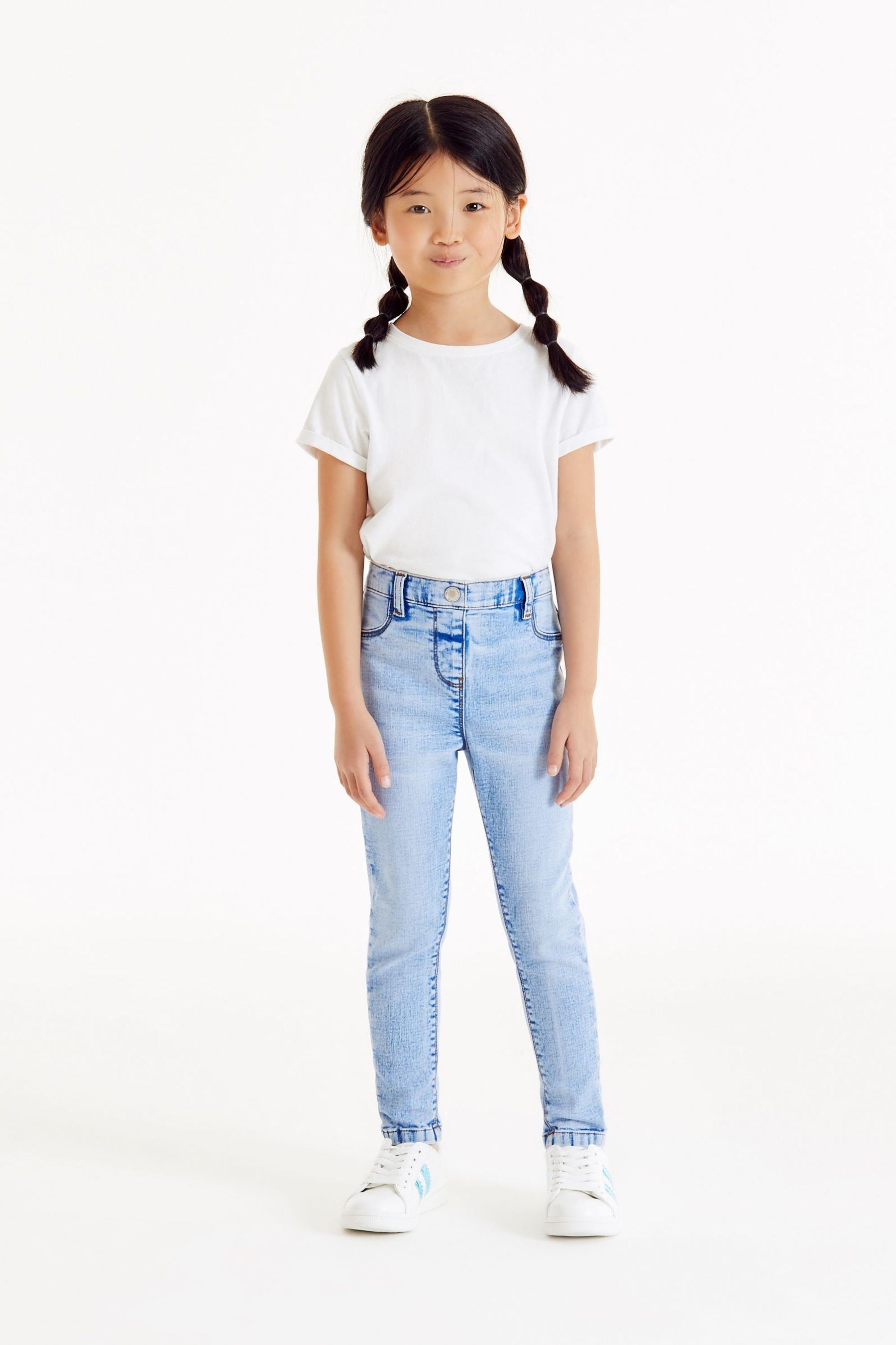 Bright Blue Denim Jeggings (3-16yrs)