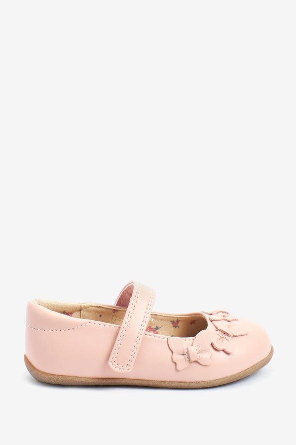 Pink Butterfly Mary Jane Shoes