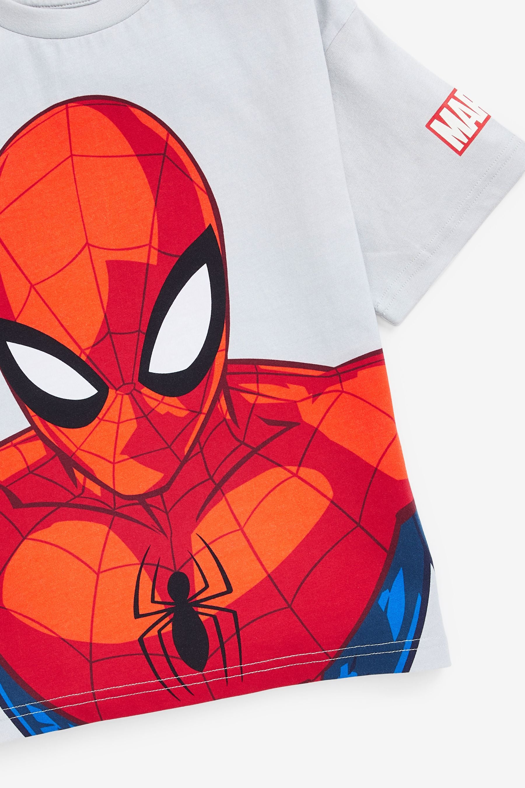 Grey Spider-Man Marvel Avengers T-Shirt (3-16yrs)