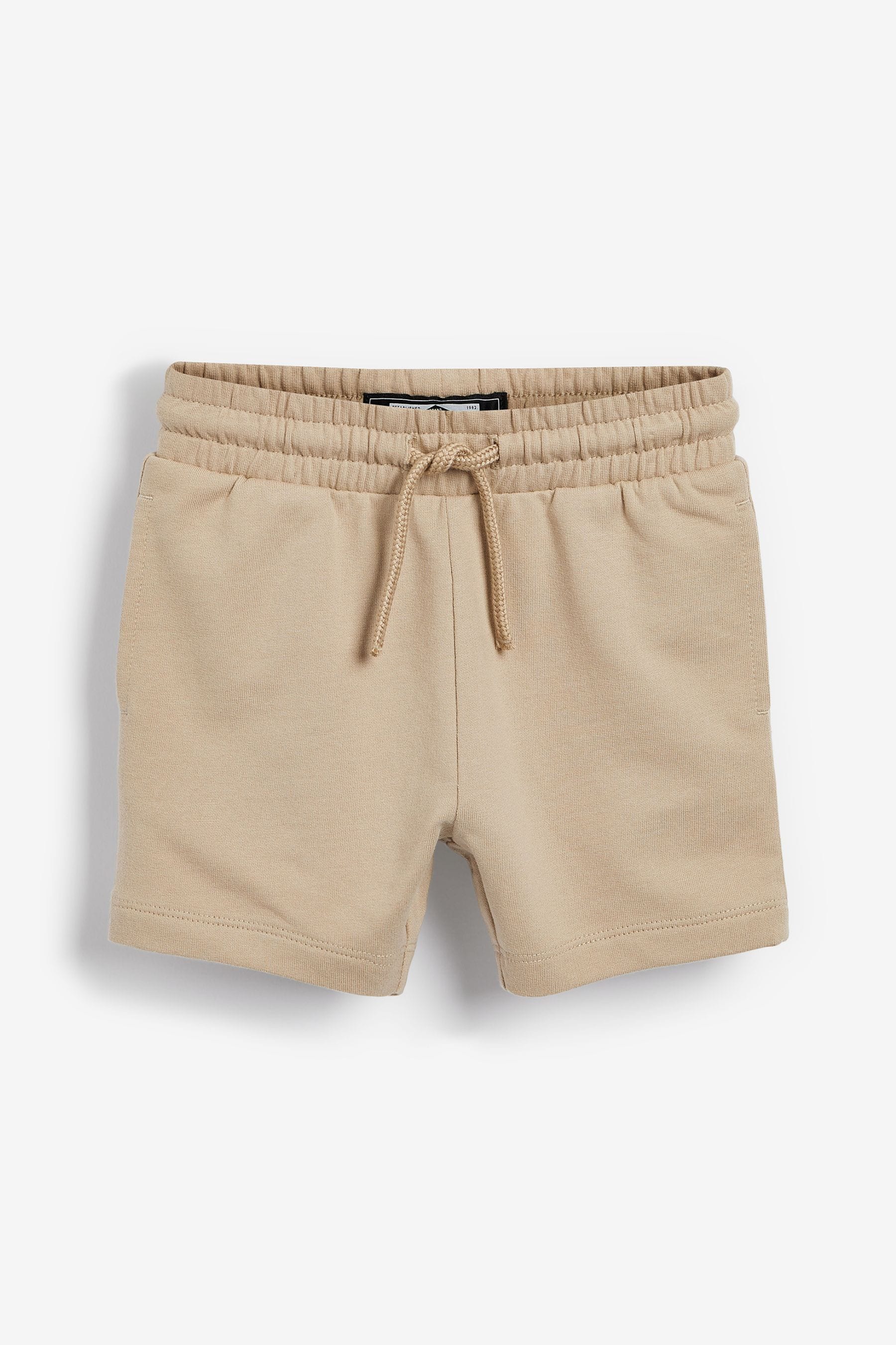 Cement Cream Jersey Shorts (3mths-7yrs)