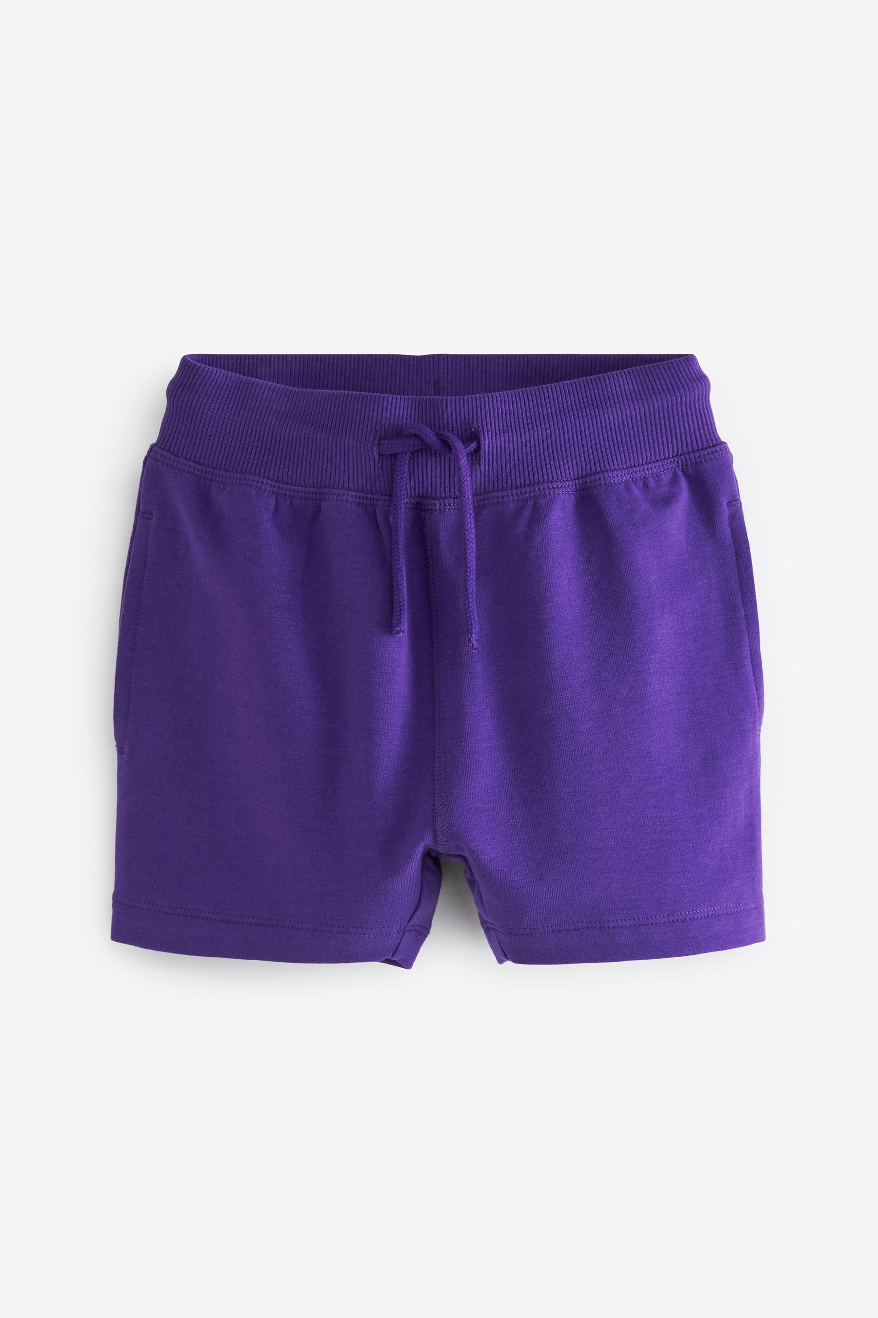 Black/Purple/Turquoise Jersey Shorts 3 Pack (3mths-7yrs)