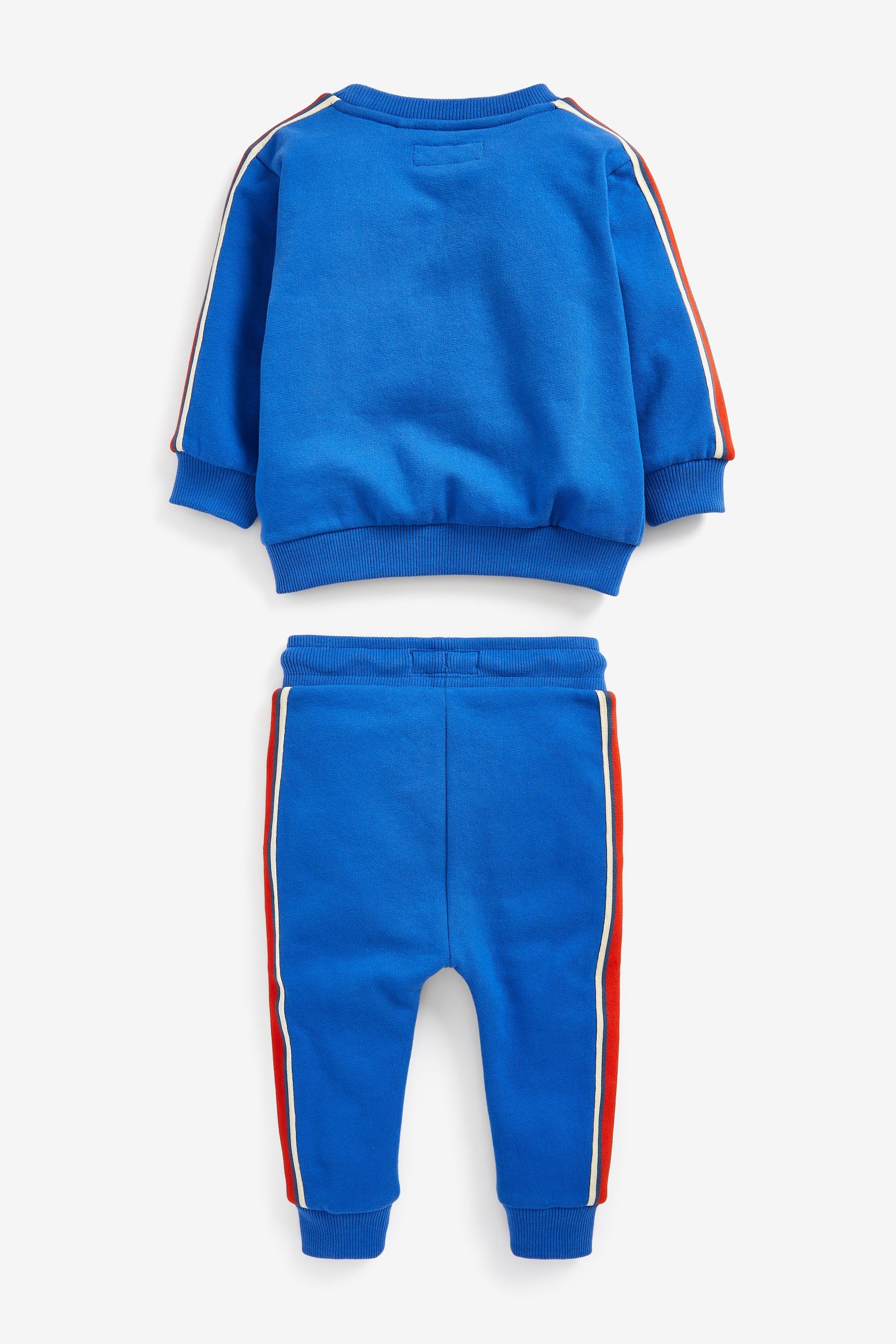 Blue Fire Engine Character Jersey Crew Neck Sweater & Joggers Set (3mths-7yrs)