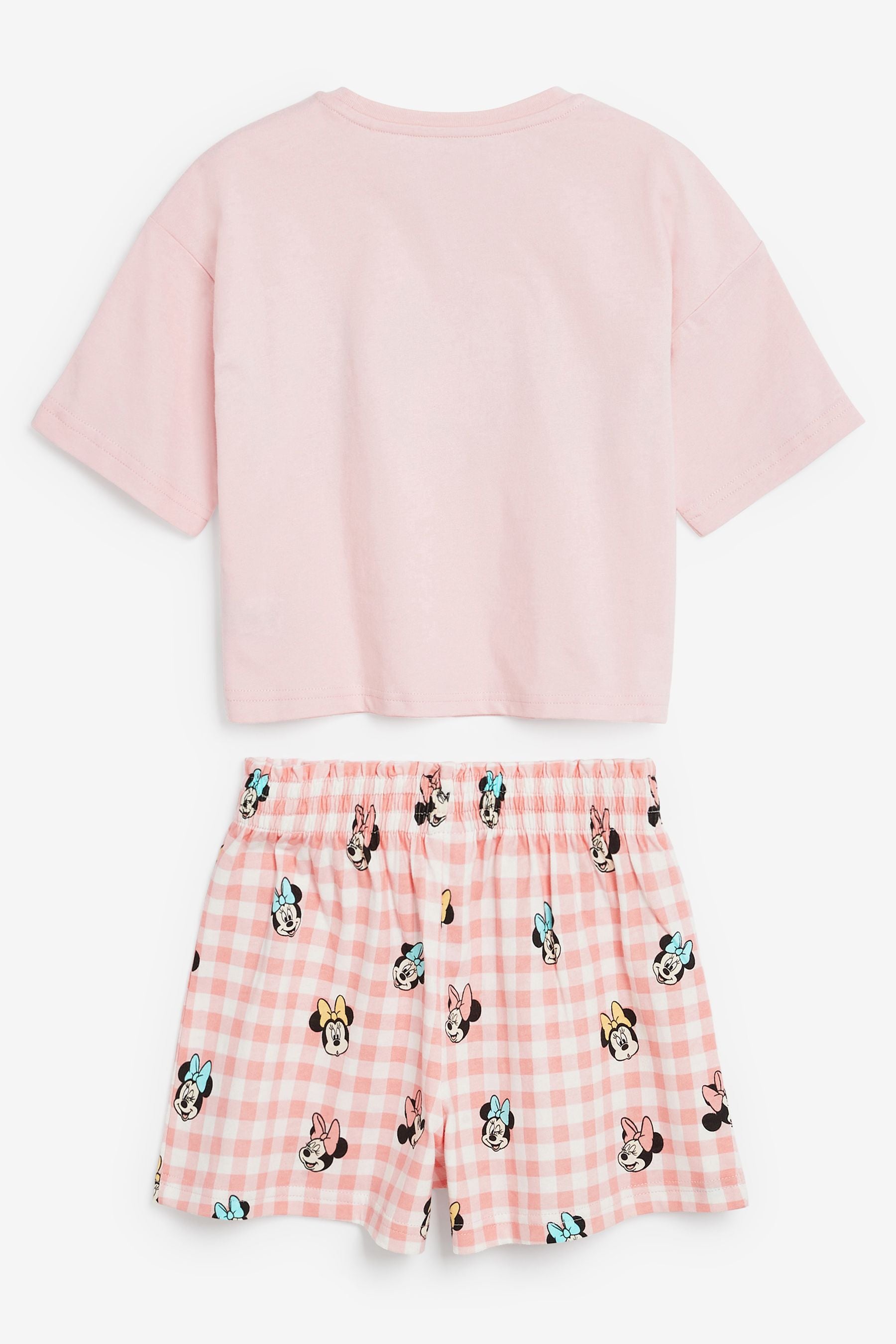 Pink Minnie Mouse License Short Pyjamas (3-16yrs)