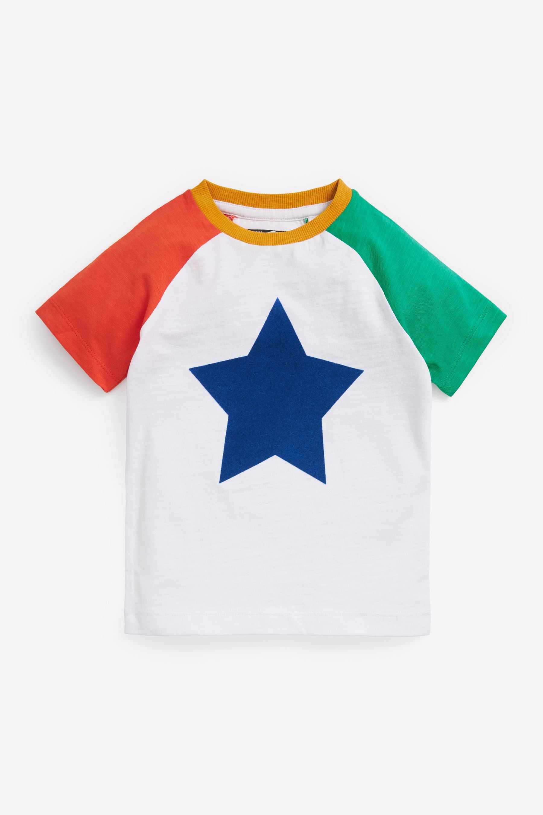 Multi Rainbow 4 Pack Short Sleeve T-Shirts (3mths-7yrs)