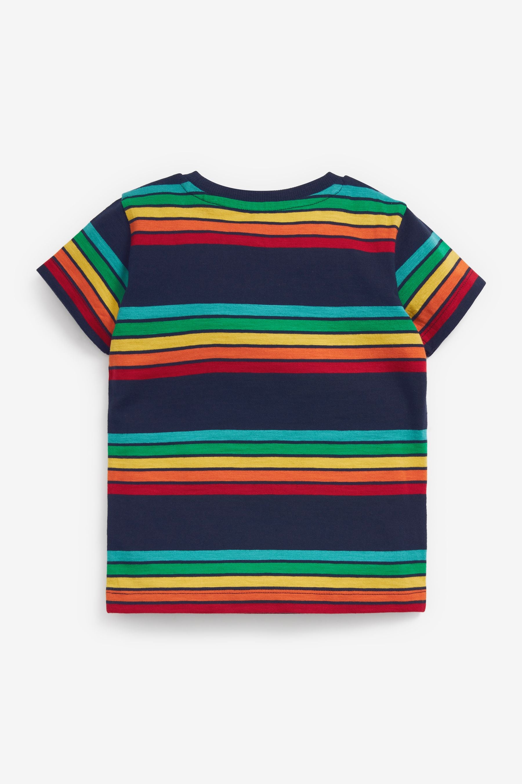 Multi Rainbow 4 Pack Short Sleeve T-Shirts (3mths-7yrs)