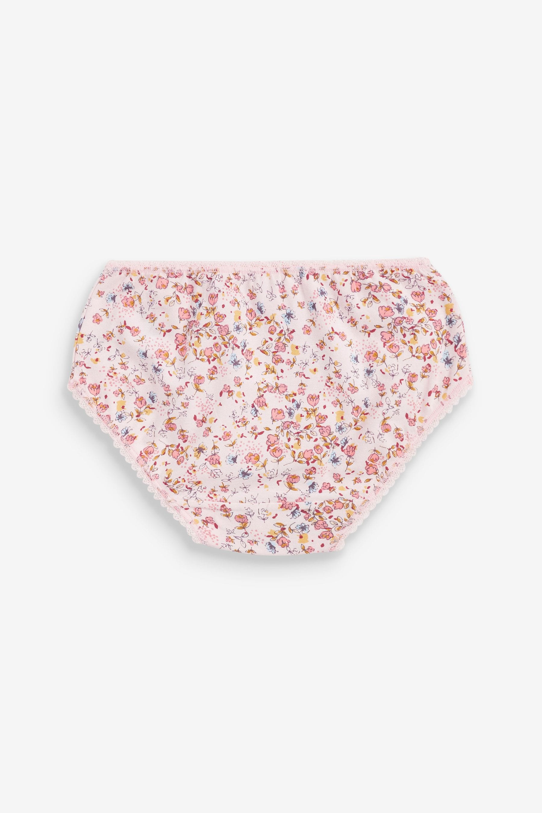 Pink Unicorn 7 Pack Briefs (1.5-16yrs)