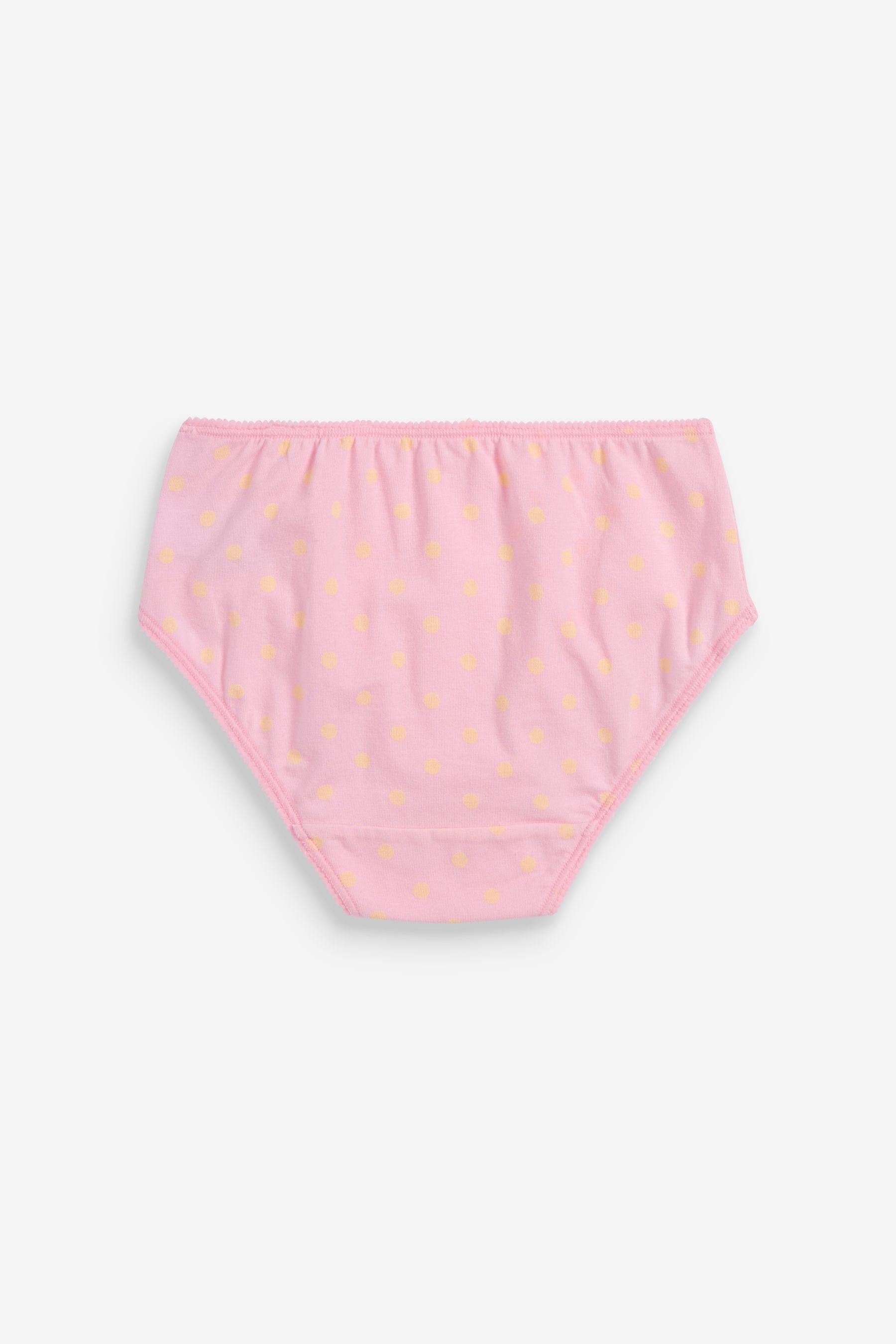 Pink/Purple Spot 7 Pack Briefs (1.5-16yrs)