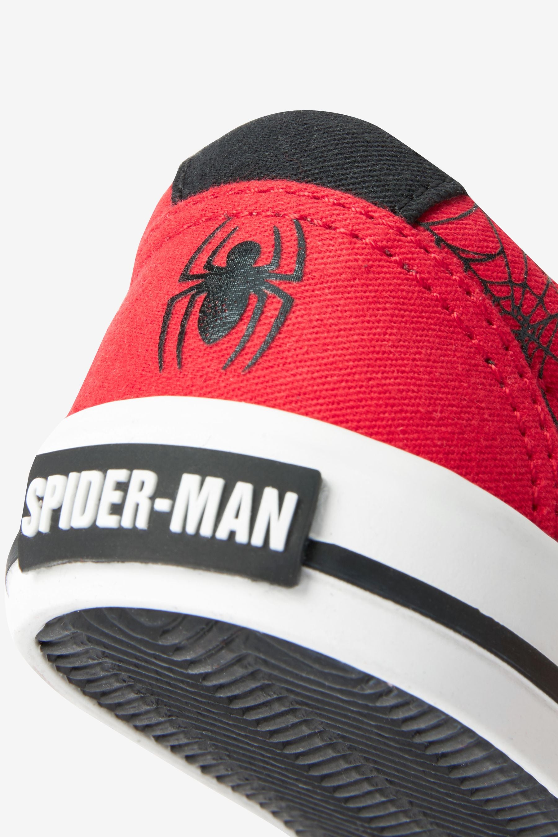 Red Spiderman Marvel Strap Touch Fastening Shoes