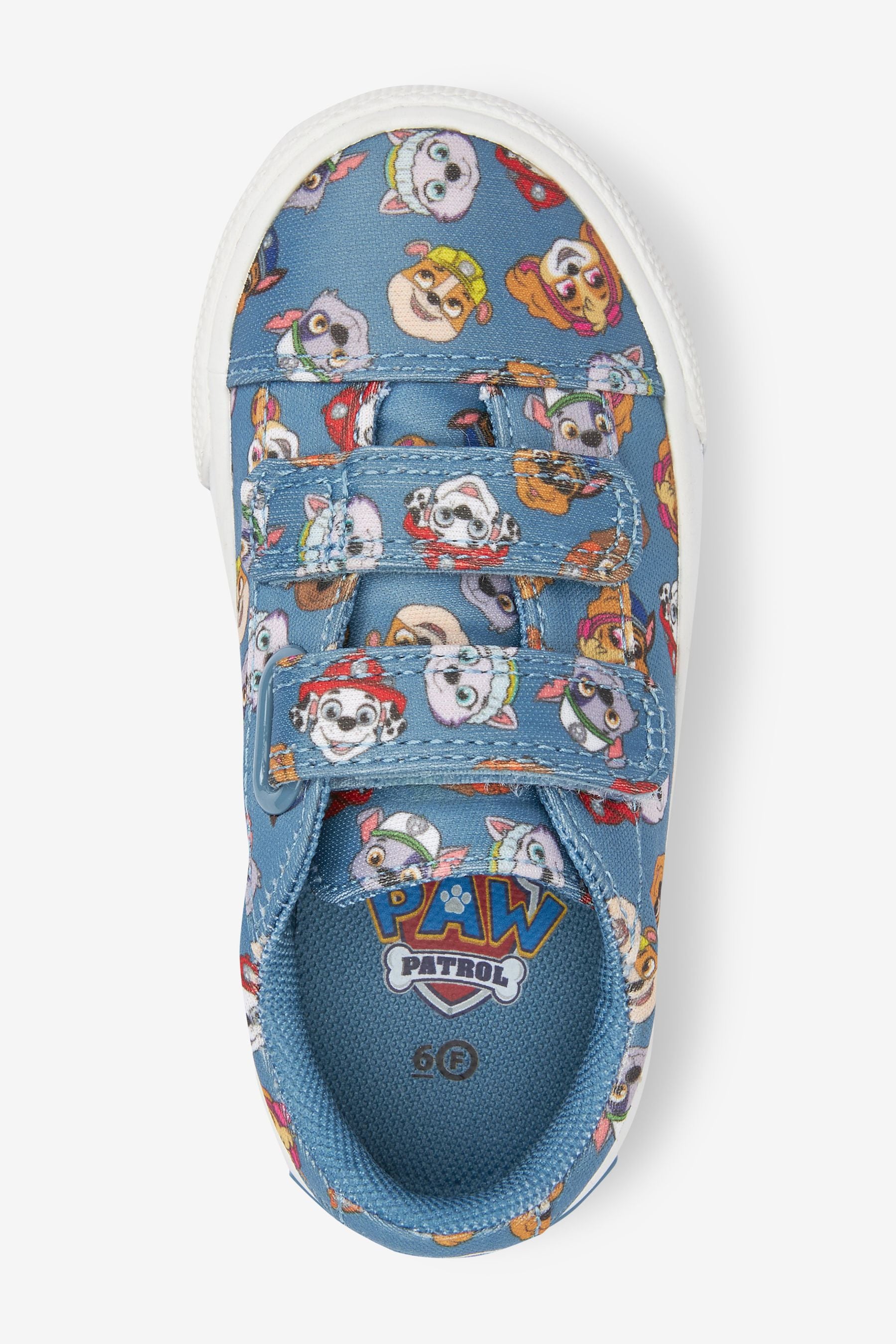 Blue Paw Patrol Strap Touch Fastening Shoes