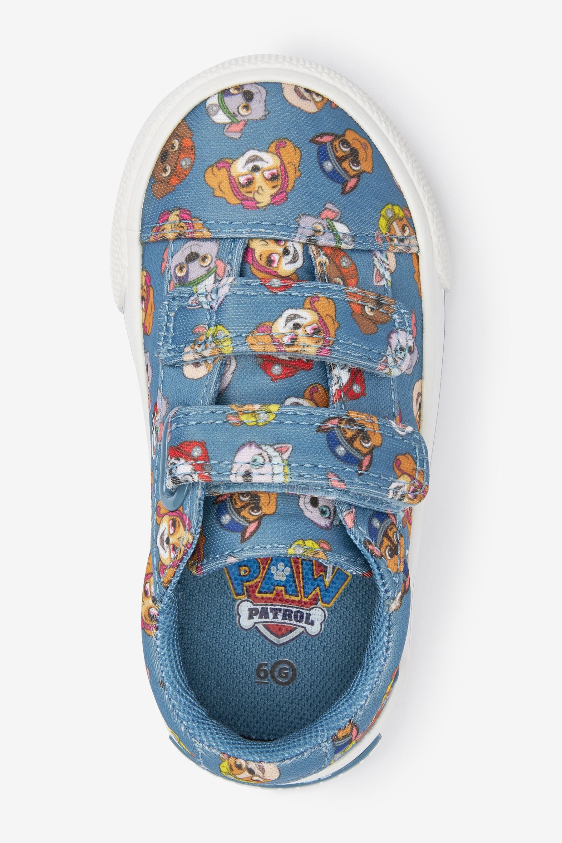 Blue Paw Patrol Strap Touch Fastening Shoes