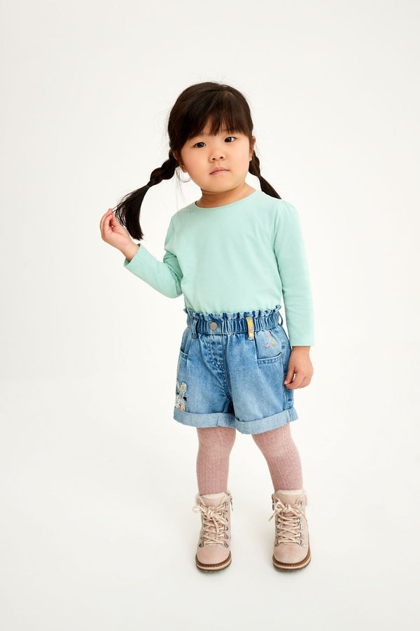 Blue Denim Character Shorts (3mths-7yrs)