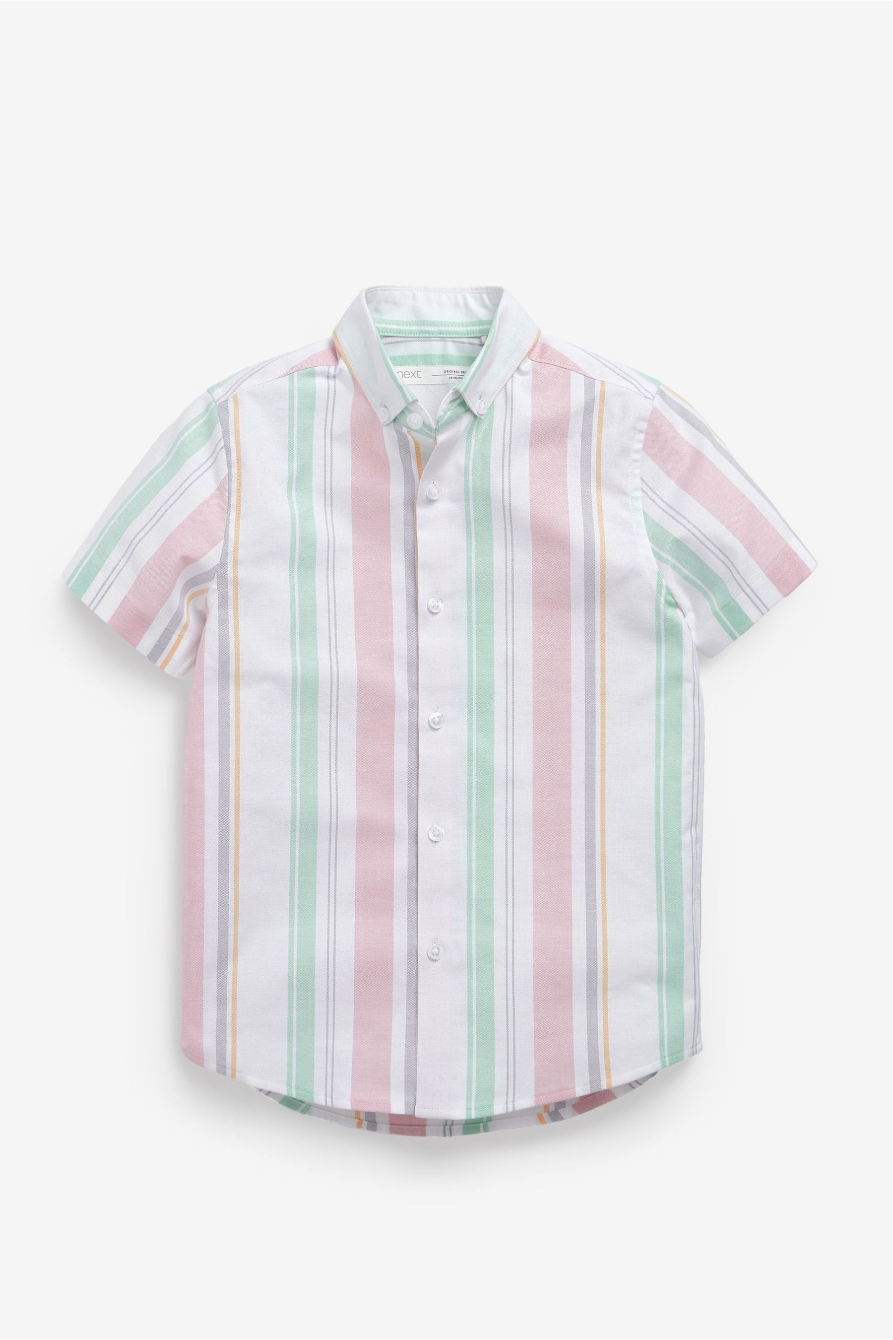 Multi Pastel Stripe Oxford Shirt (3-16yrs)