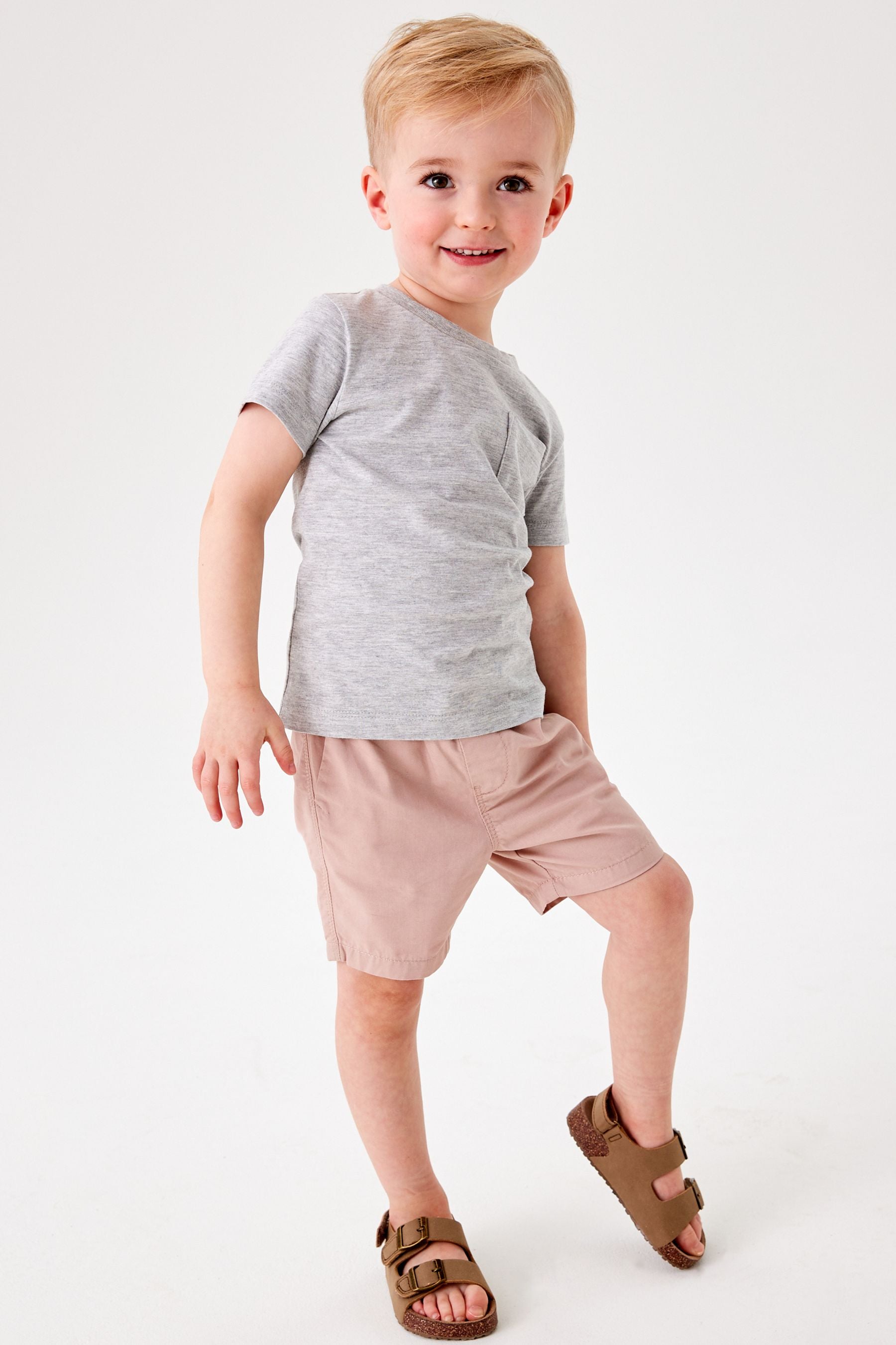 Pink Pull-On Shorts (3mths-7yrs)