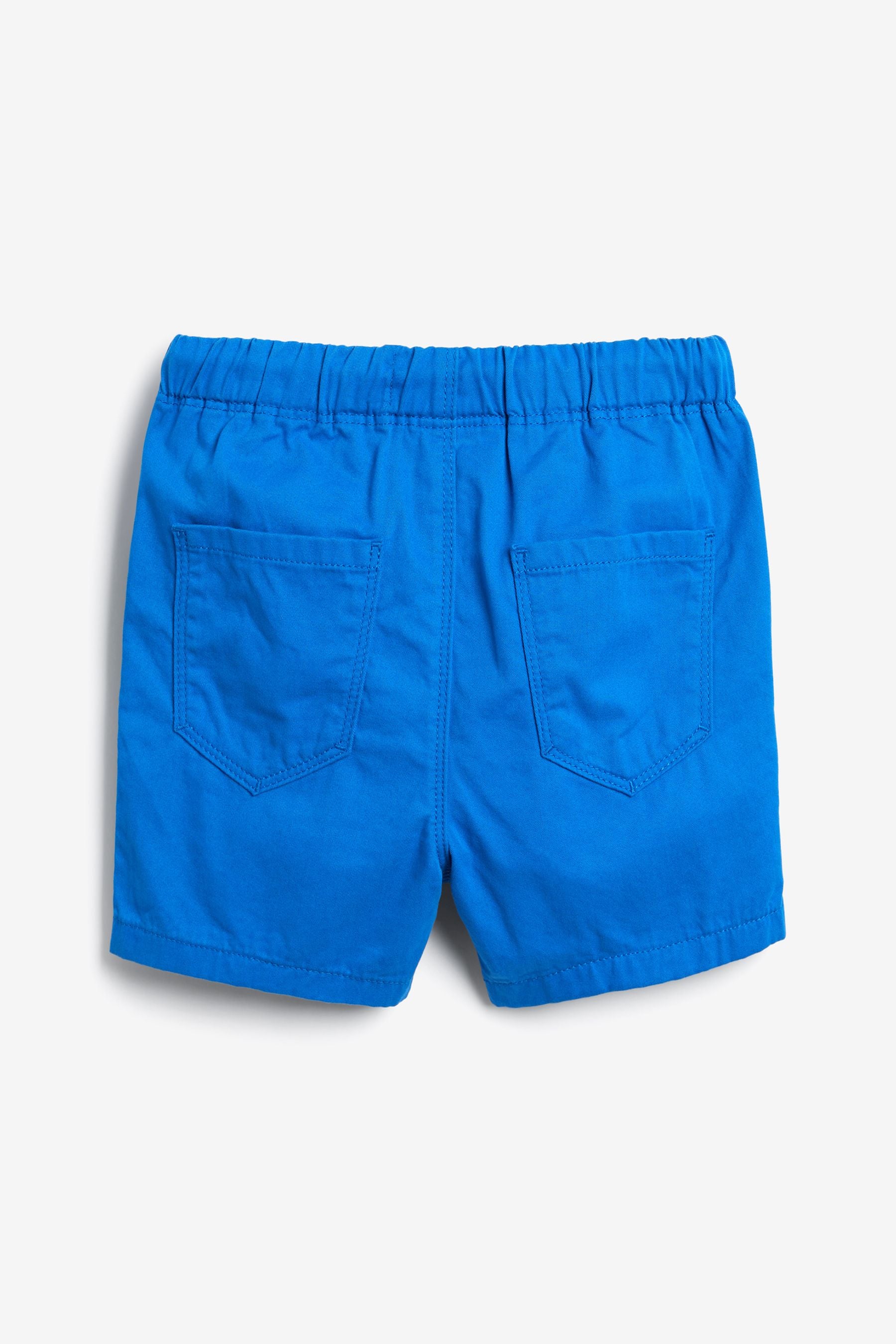 Bright Blue Pull-On Shorts (3mths-7yrs)