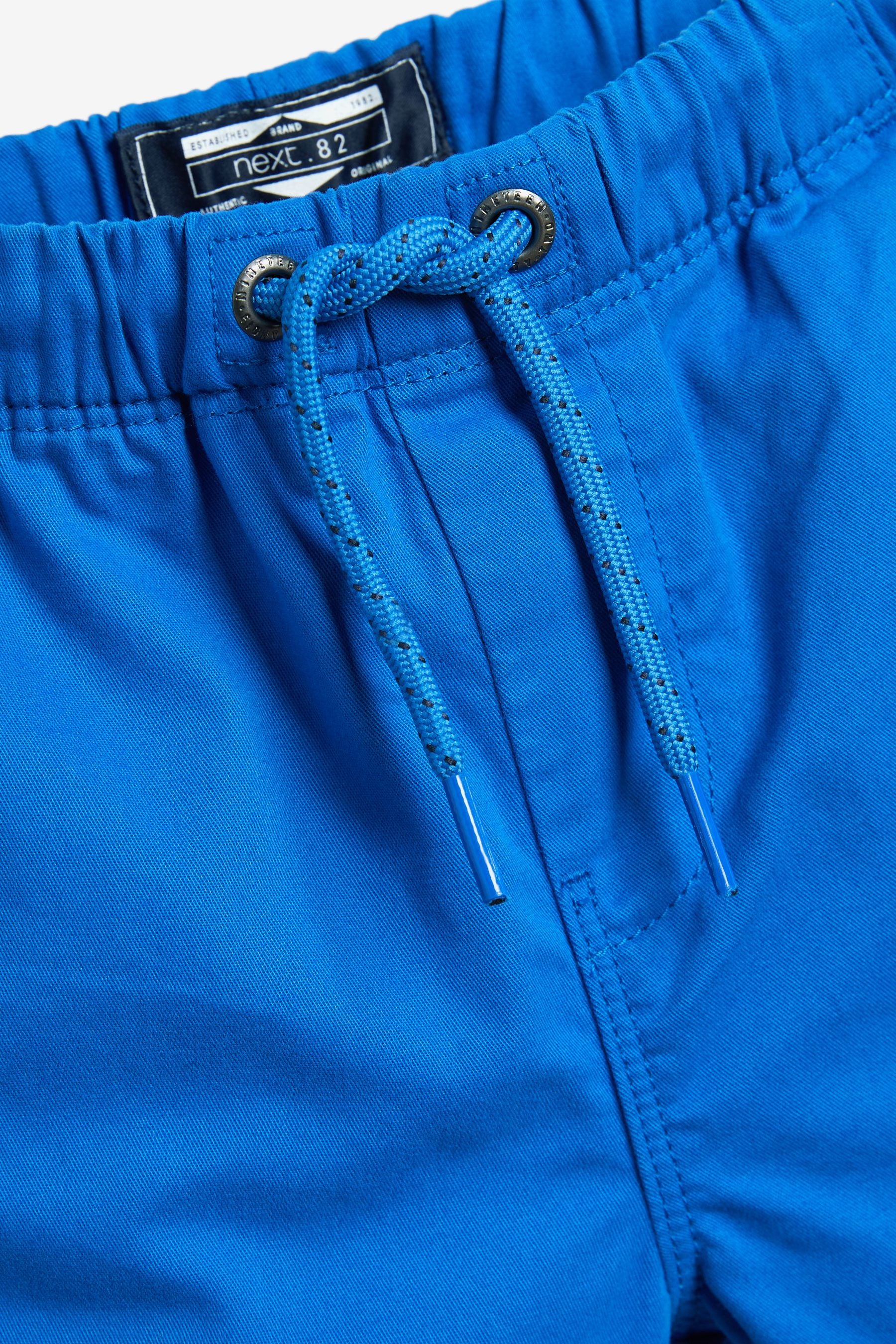 Bright Blue Pull-On Shorts (3mths-7yrs)