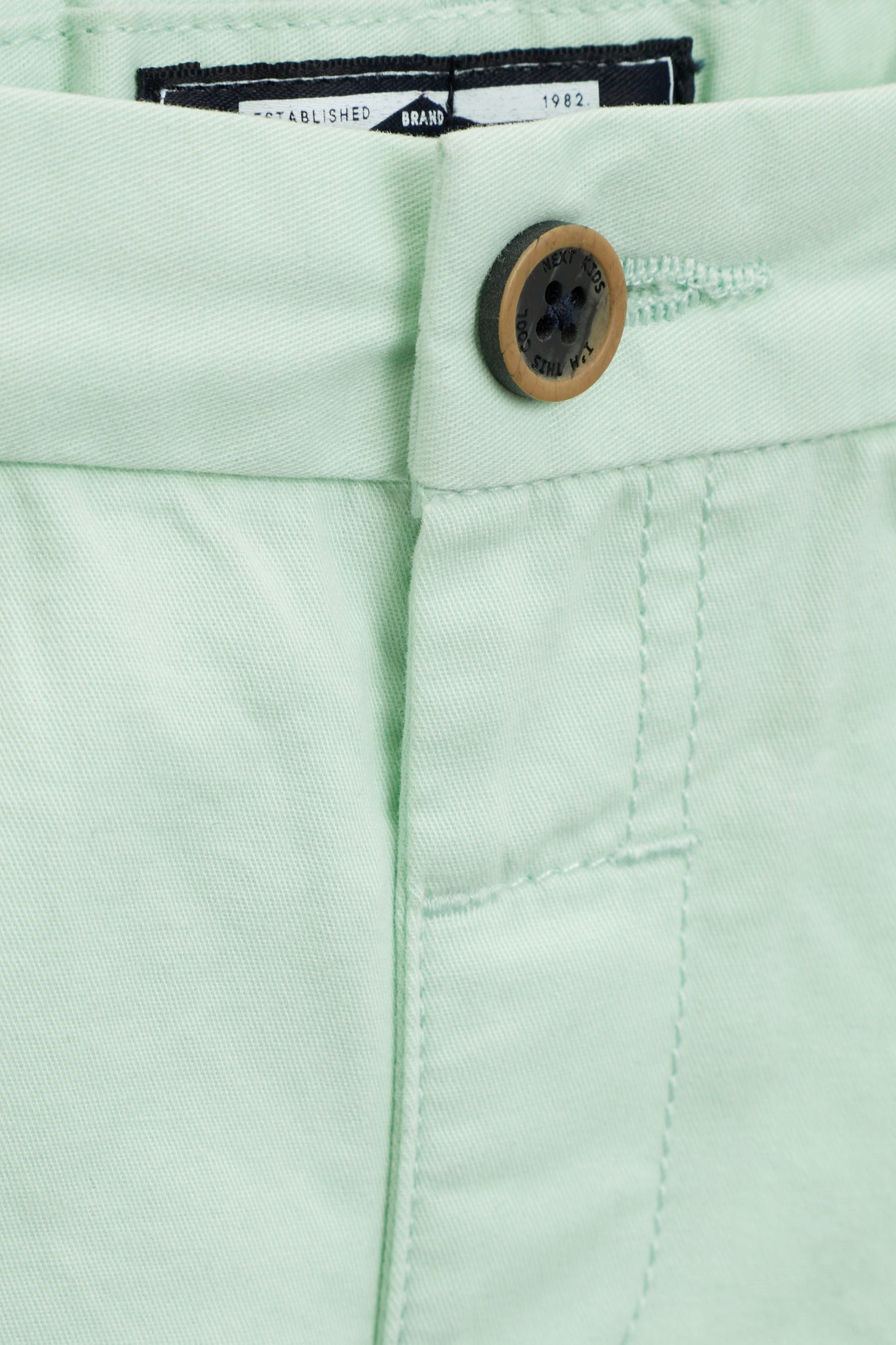 Mint Green Chino Shorts (3mths-7yrs)