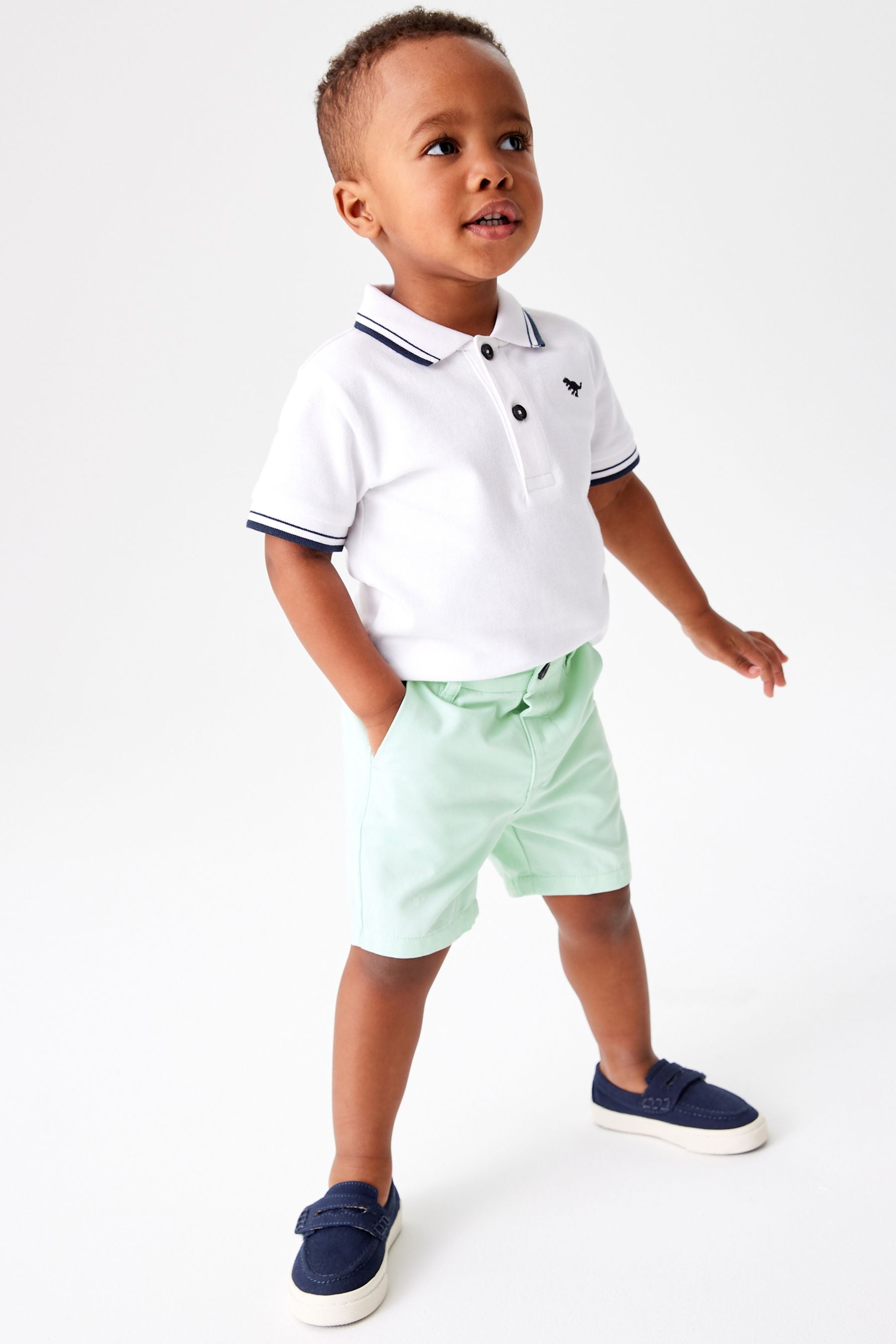 Mint Green Chino Shorts (3mths-7yrs)