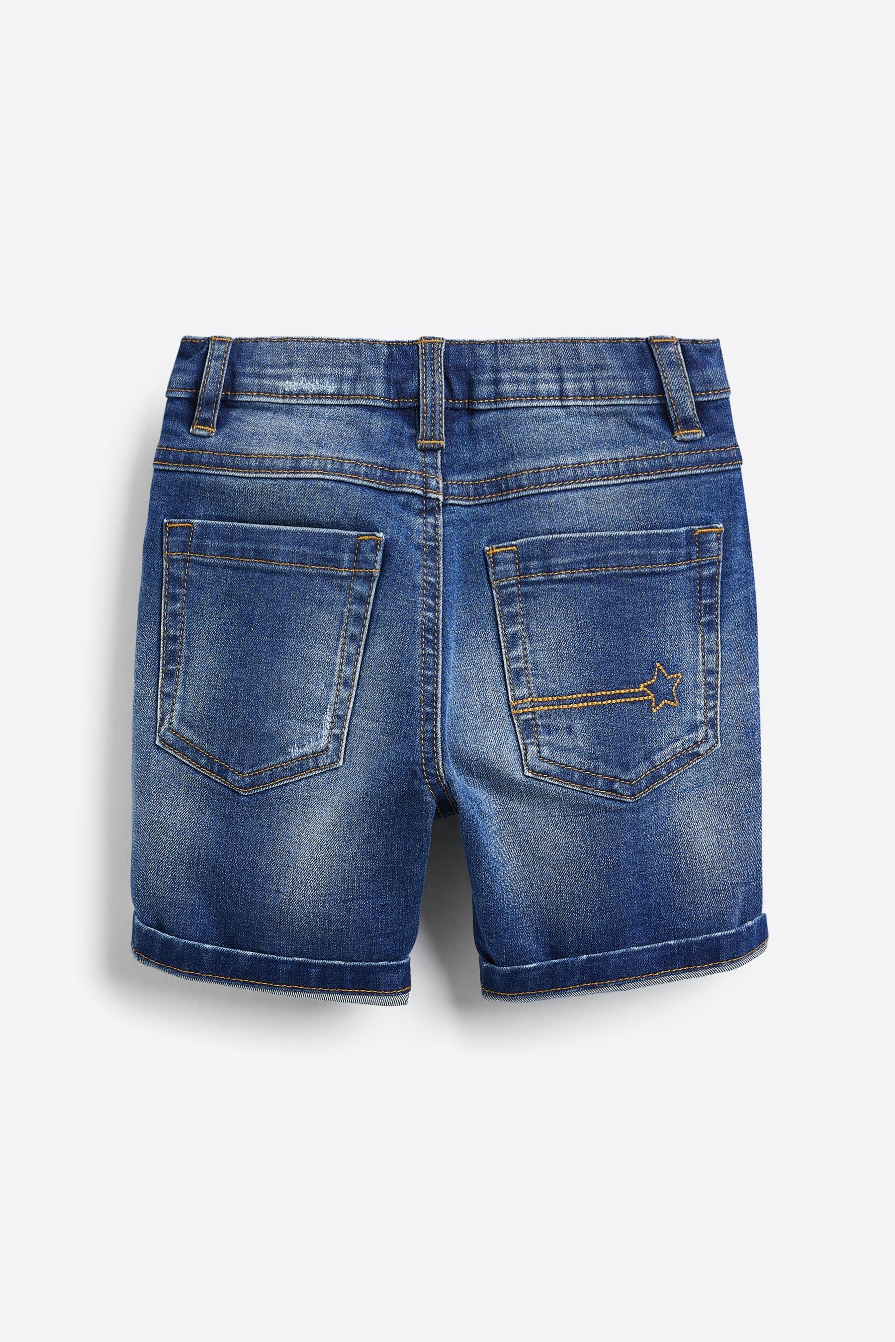 Mid Blue Denim Shorts (3mths-7yrs)