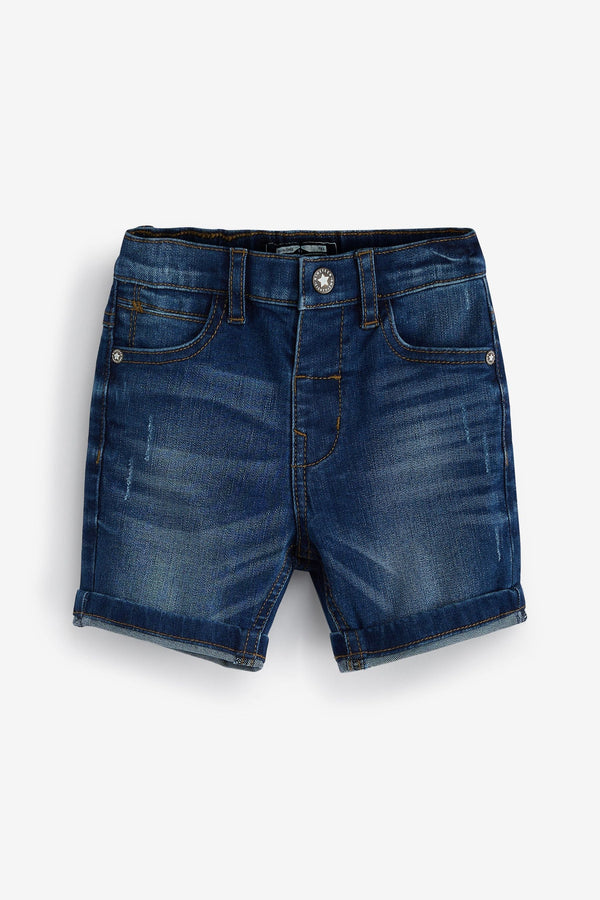 Mid Blue Denim Shorts (3mths-7yrs)