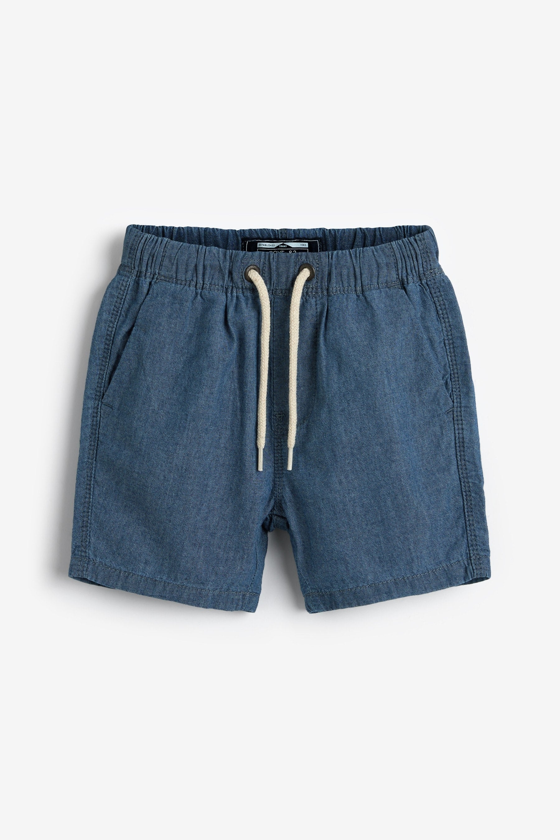 Classic Blues 3 Pack Pull-On Shorts (3mths-7yrs)