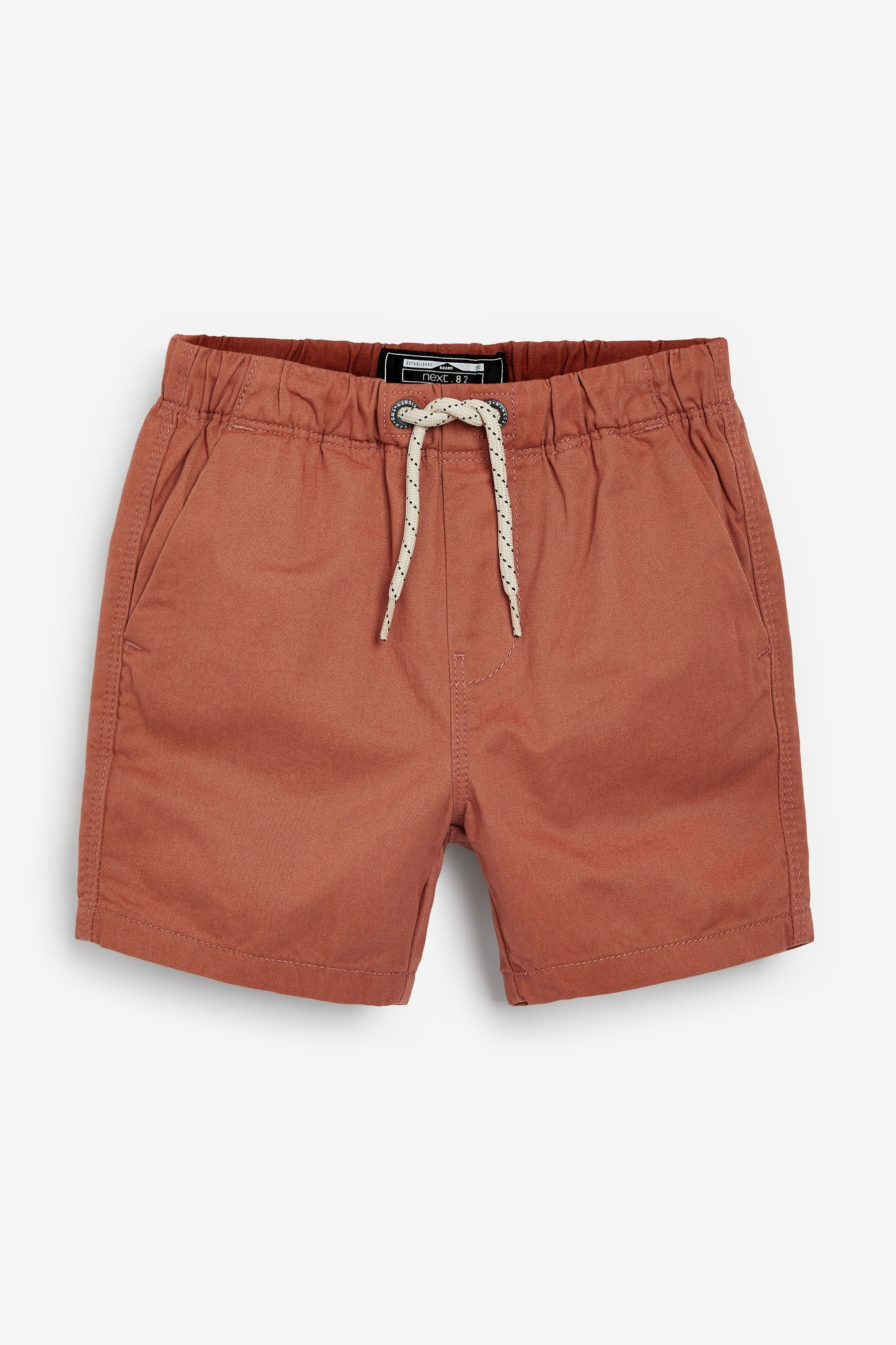 Rust Brown Pull-On Shorts (3mths-7yrs)