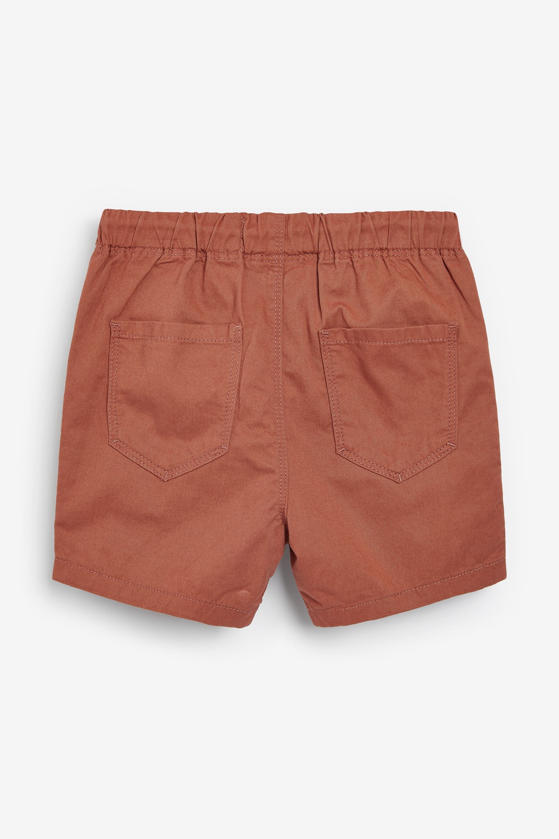 Rust Brown Pull-On Shorts (3mths-7yrs)