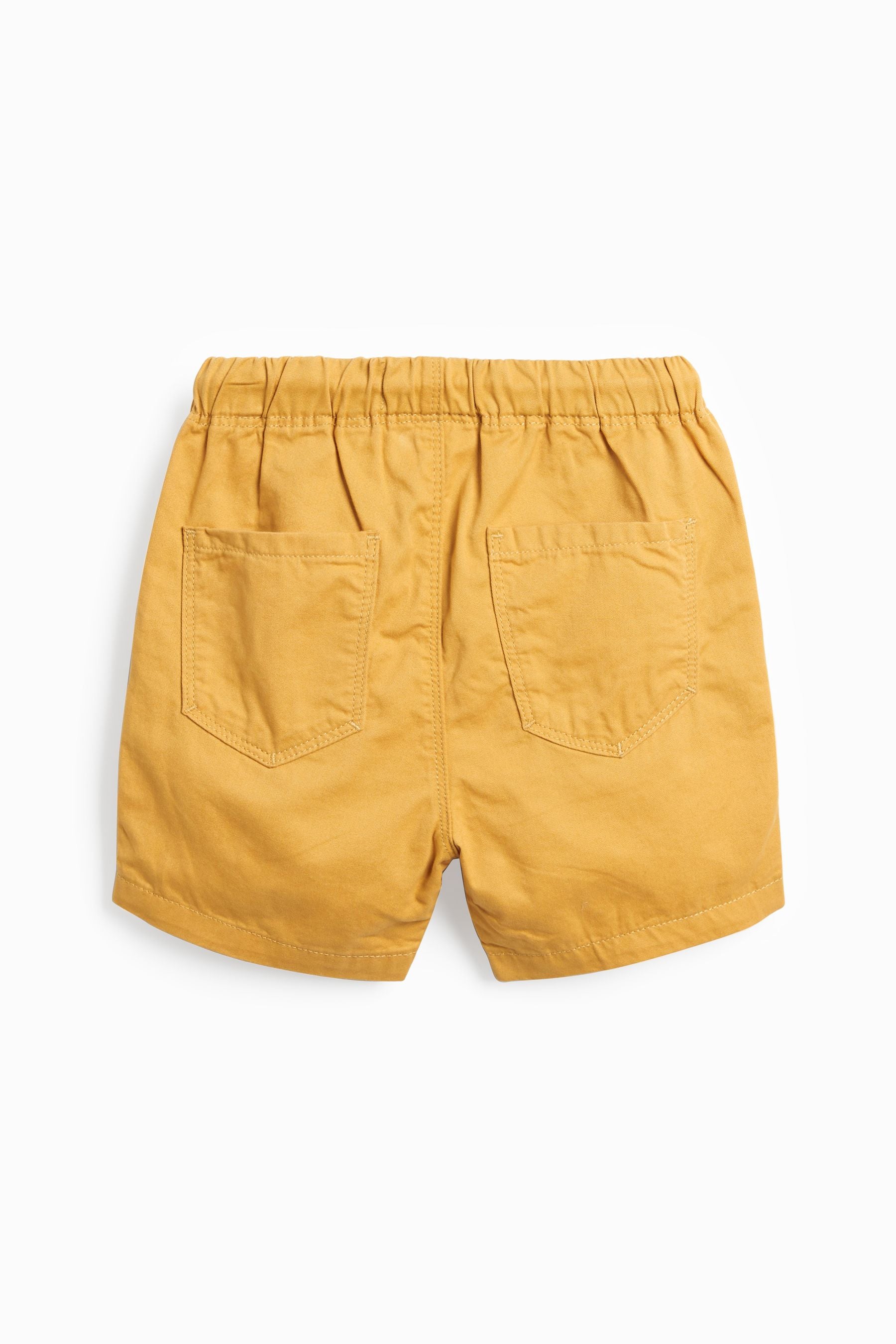 Ochre Yellow Pull-On Shorts (3mths-7yrs)