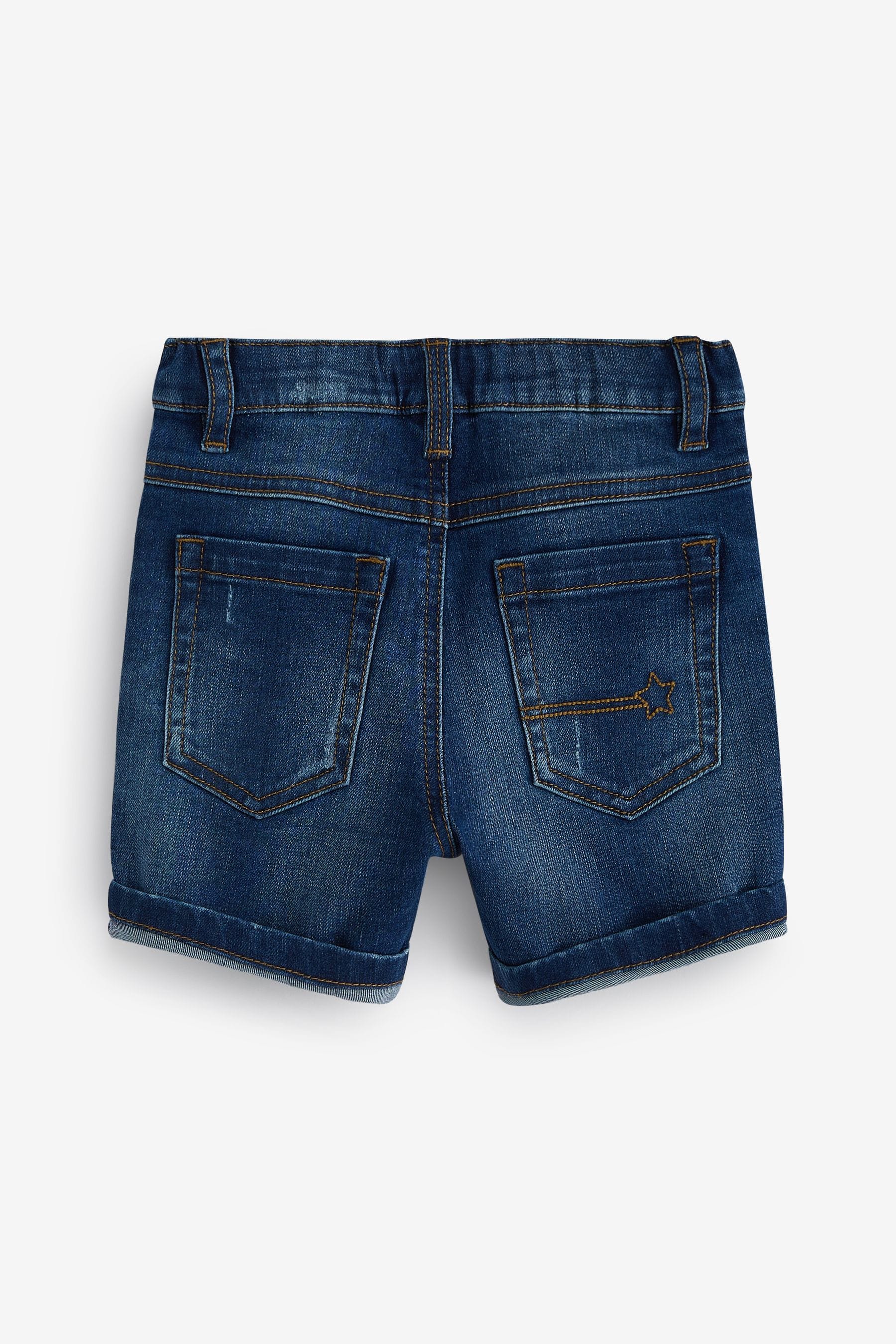 Mid Blue Denim Shorts (3mths-7yrs)