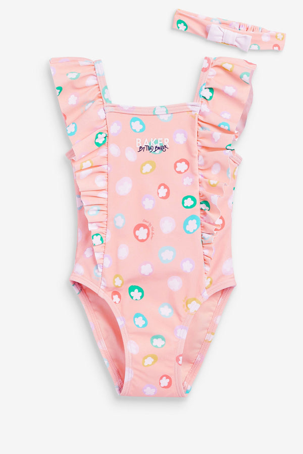 Pink Baker by Ted Baker Pink Spot Swimsuit