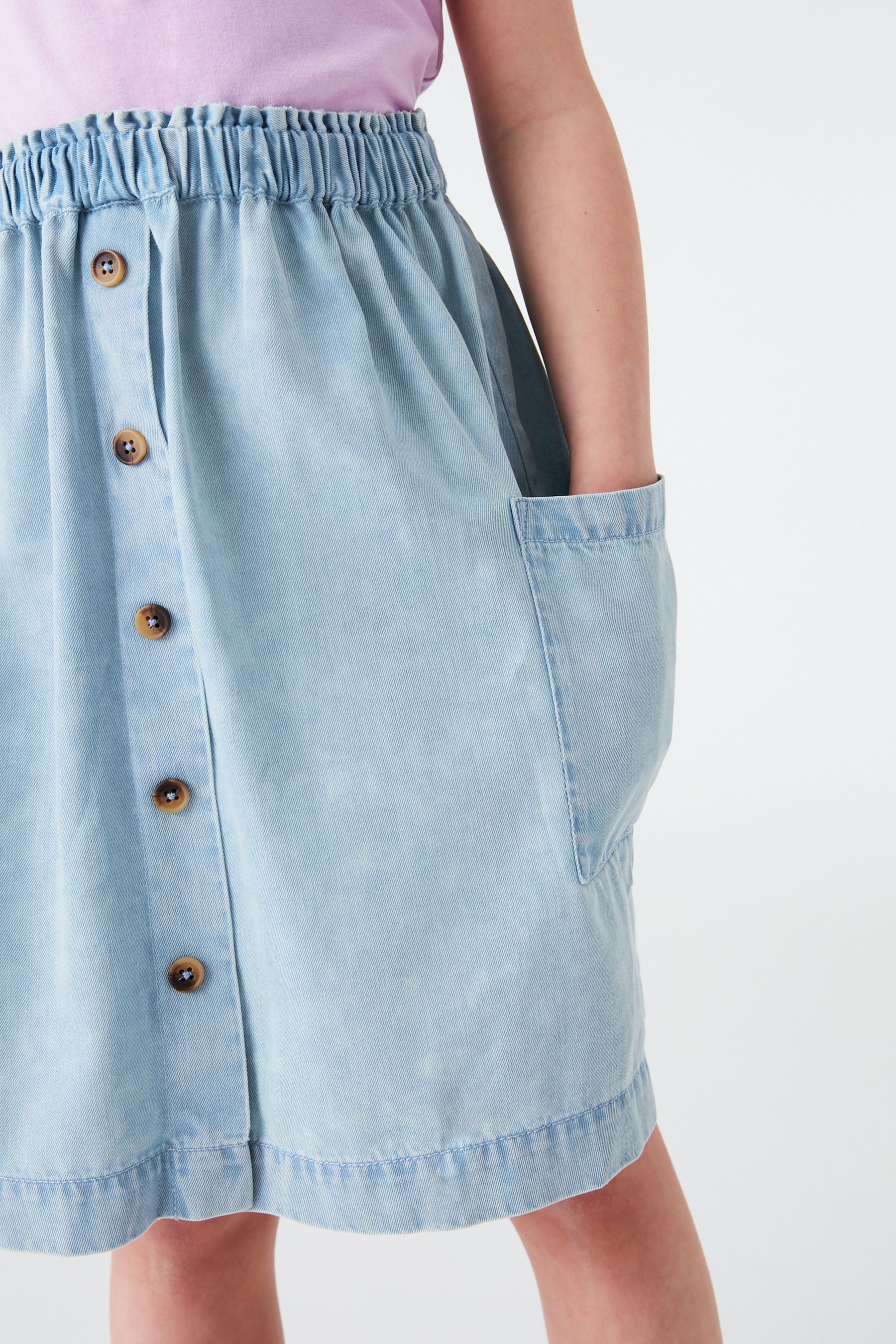 Denim Midi Skirt (3-16yrs)